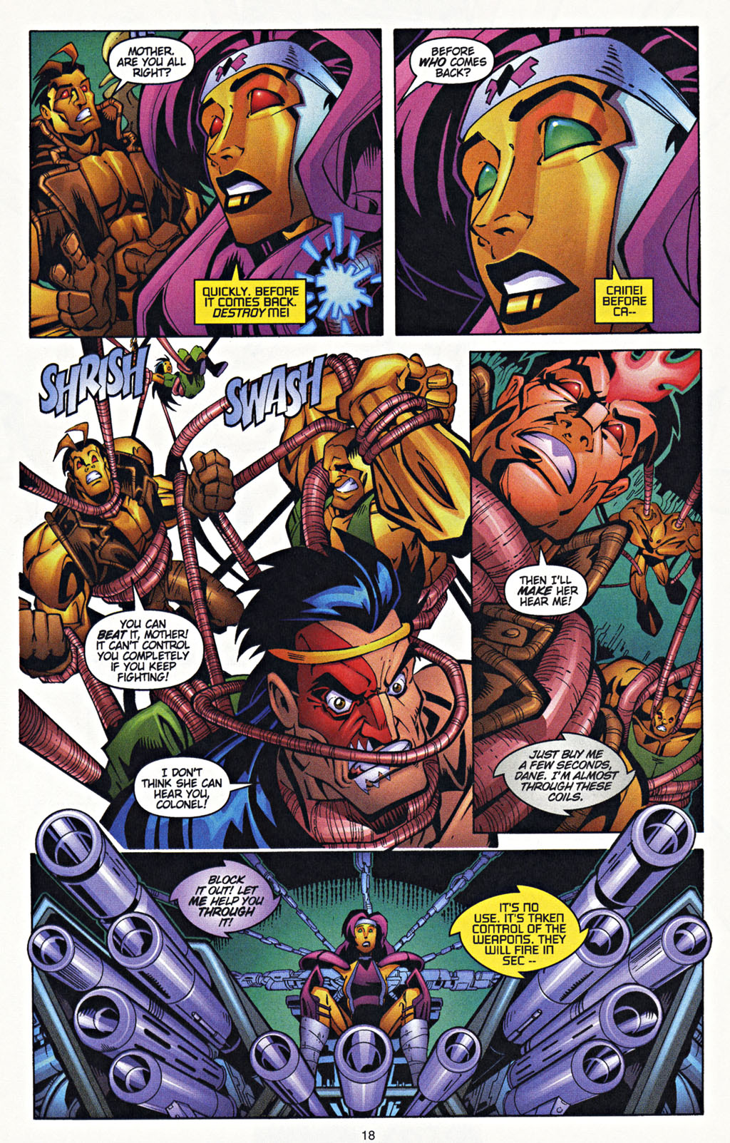 Read online Wetworks comic -  Issue #24 - 18