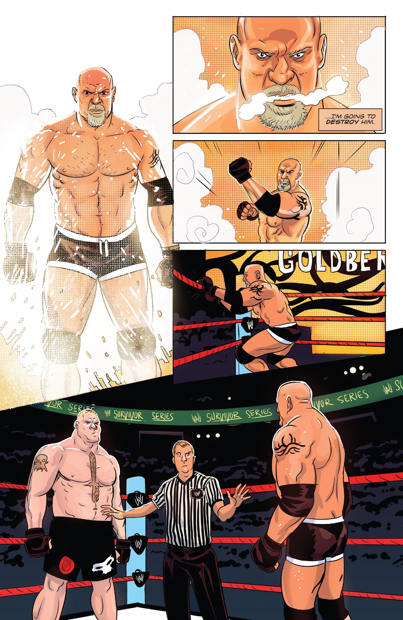 Read online WWE Survivor Series 2017 Special comic -  Issue # Full - 28