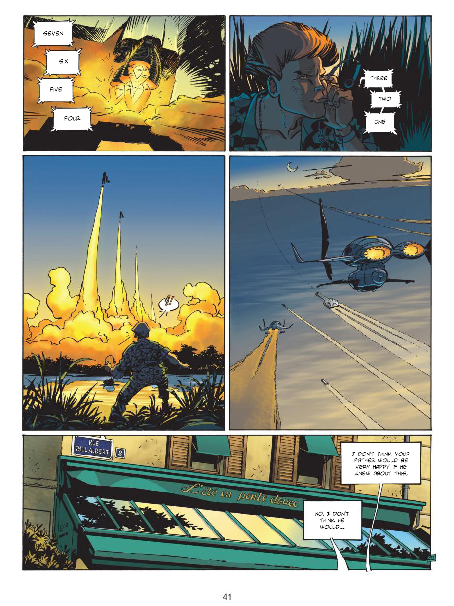 Read online Dallas Barr comic -  Issue #6 - 42