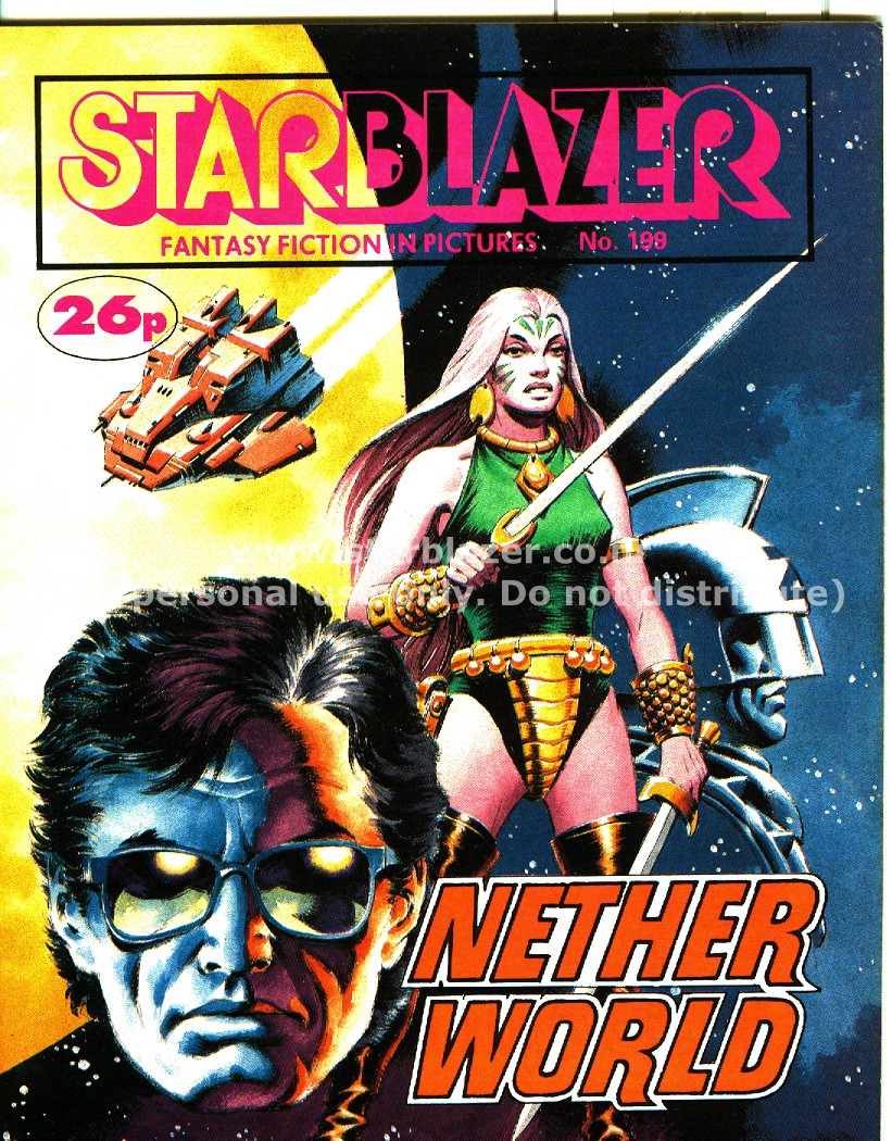 Read online Starblazer comic -  Issue #199 - 2