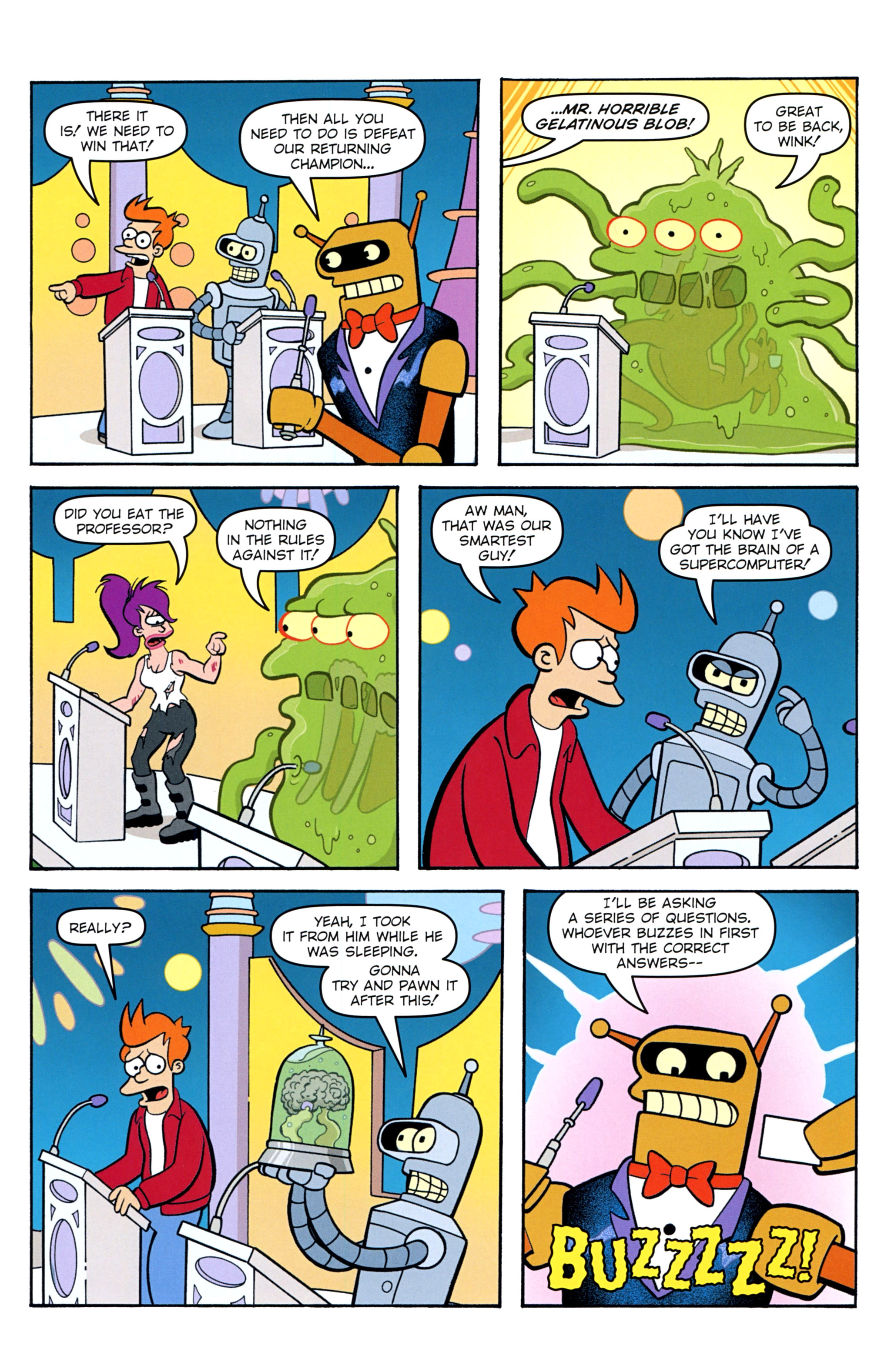 Read online Futurama Comics comic -  Issue #74 - 17