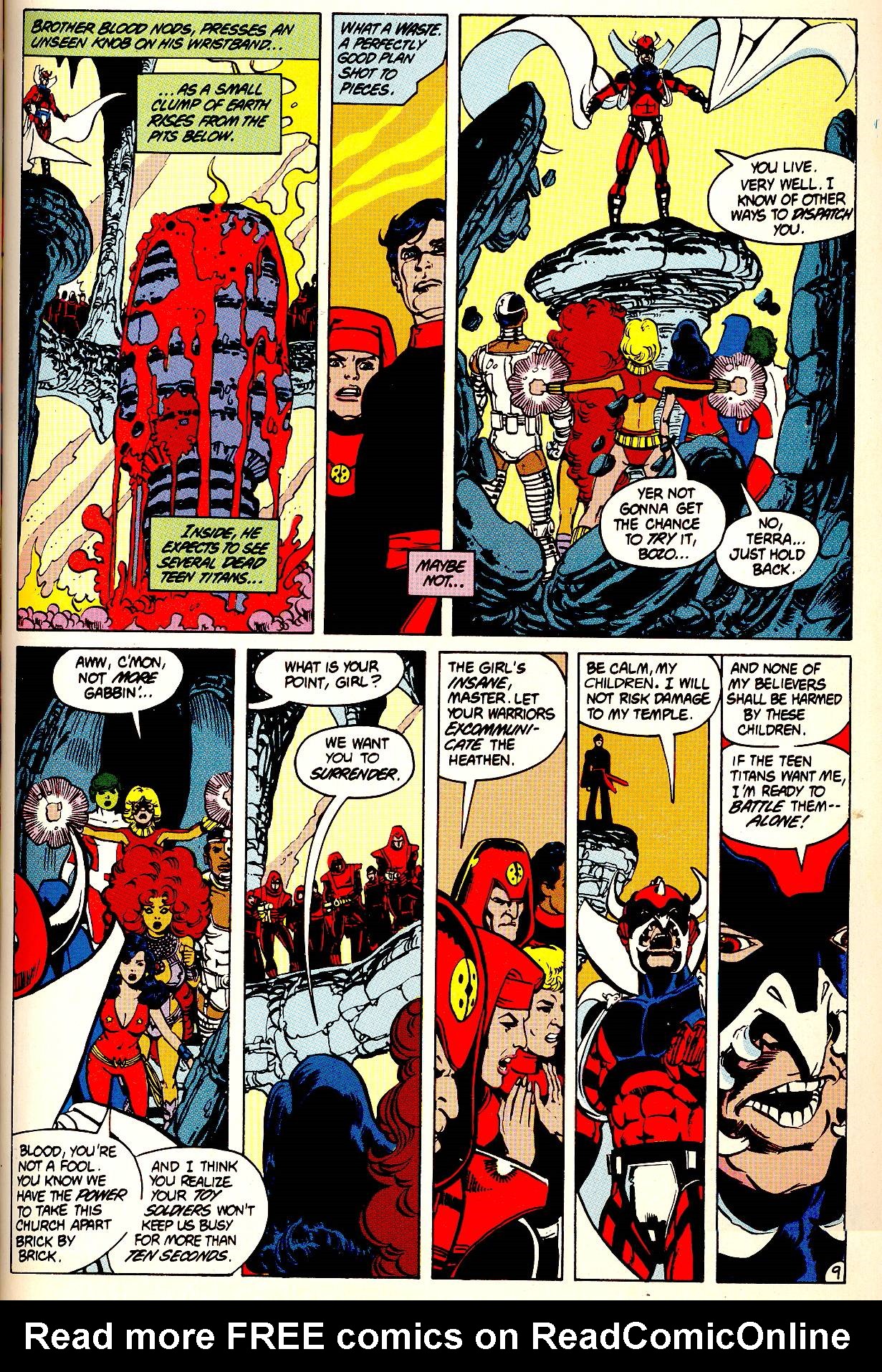 Read online The New Teen Titans: The Judas Contract comic -  Issue # TPB - 60