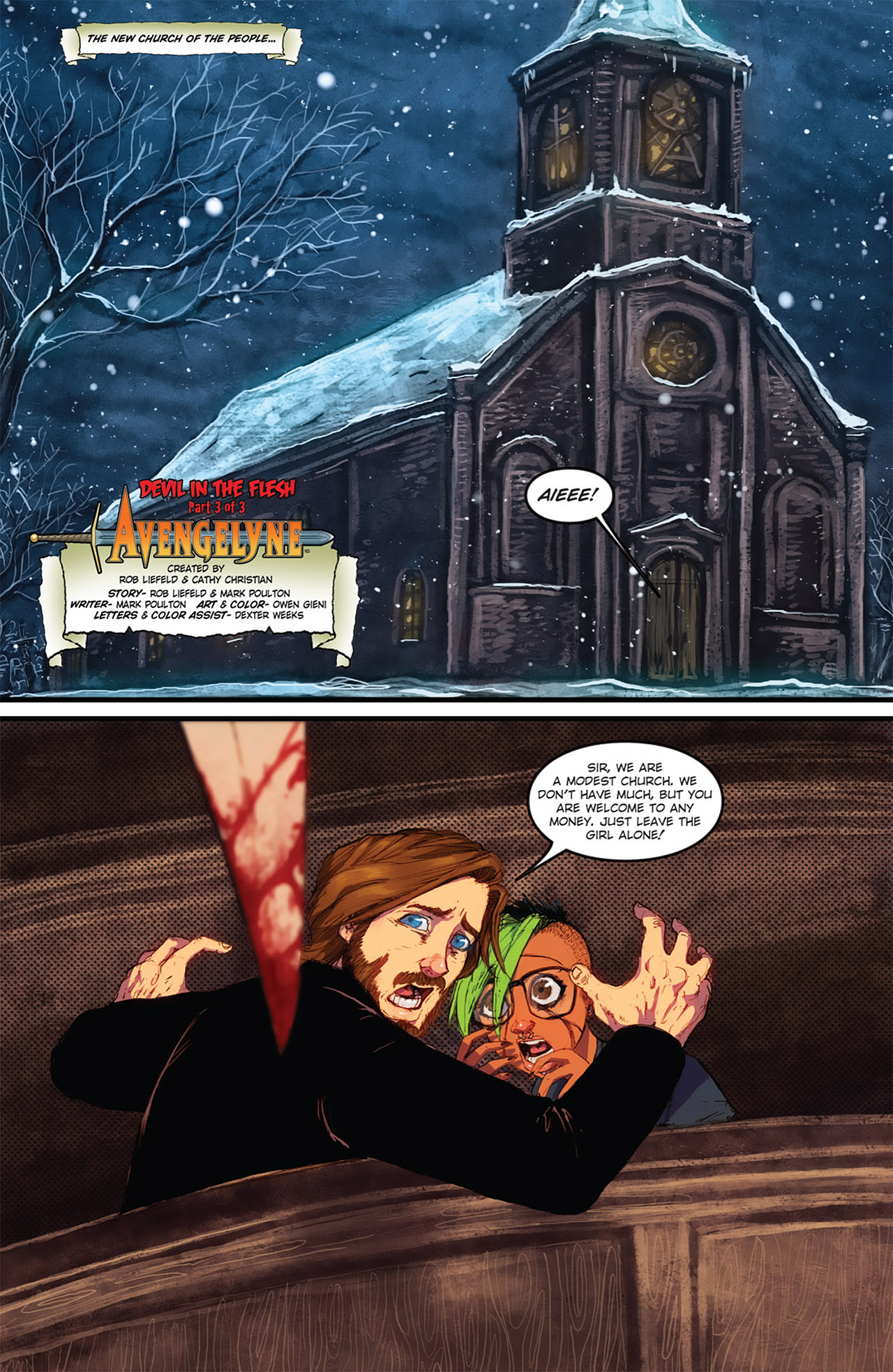 Read online Avengelyne (2011) comic -  Issue #3 - 3