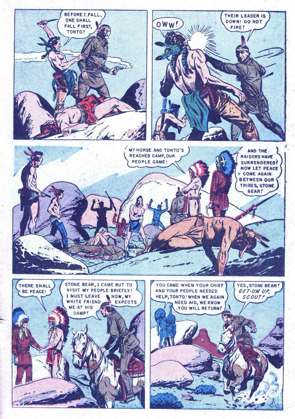 Read online Lone Ranger's Companion Tonto comic -  Issue #5 - 19