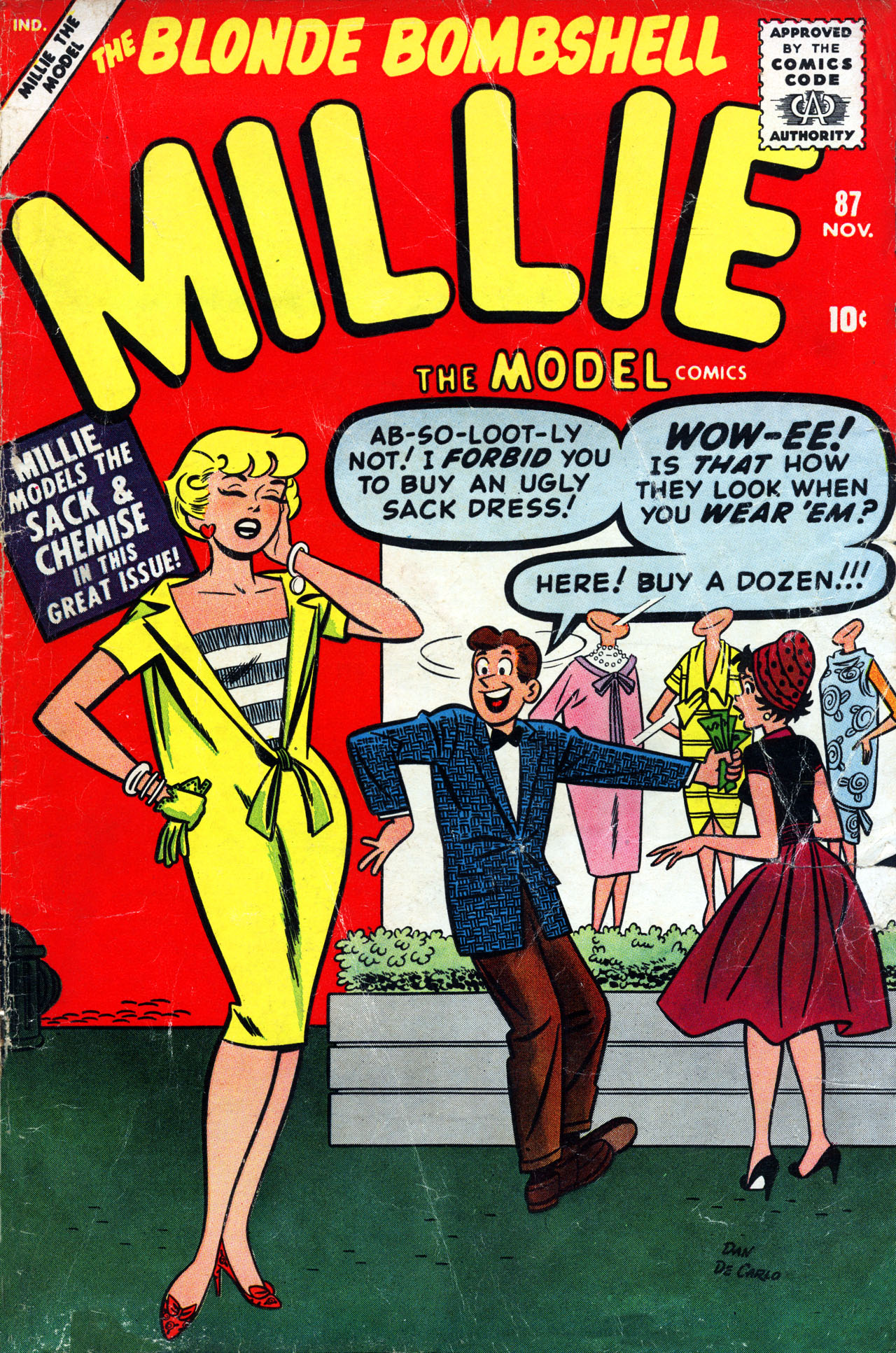 Read online Millie the Model comic -  Issue #87 - 1