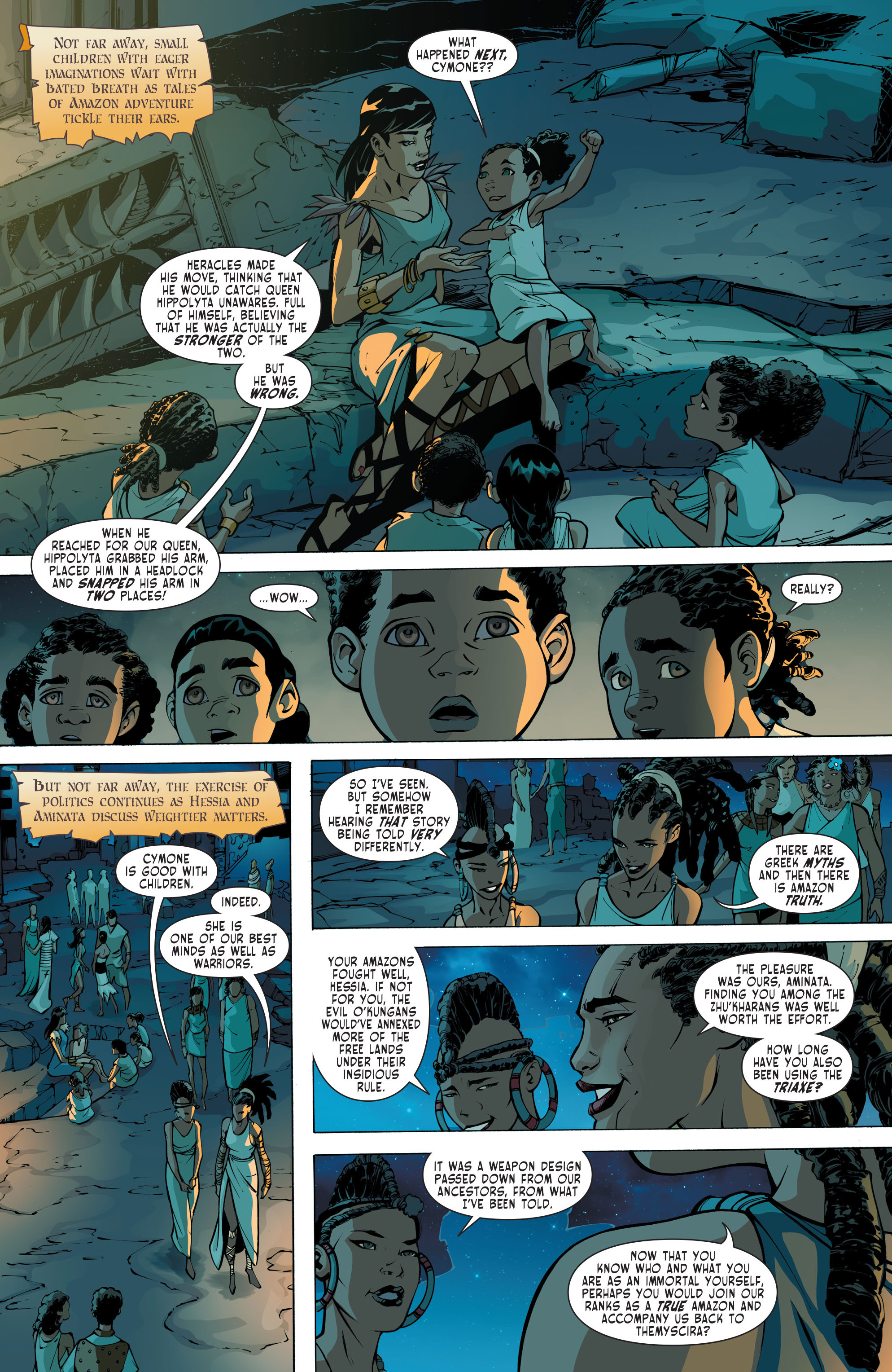 Read online The Odyssey of the Amazons comic -  Issue #1 - 12