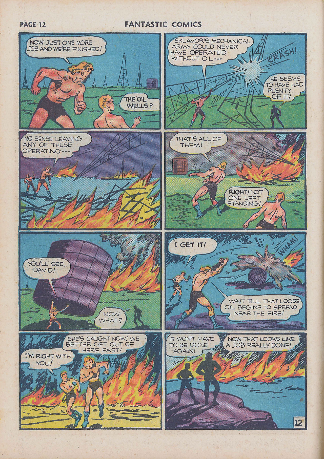 Read online Fantastic Comics comic -  Issue #16 - 14