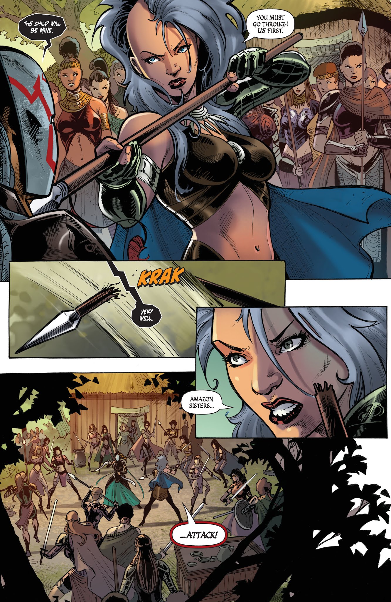 Read online Xena: Warrior Princess (2018) comic -  Issue #8 - 9