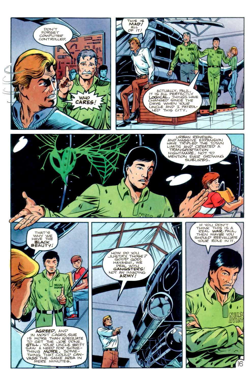 The Green Hornet (1989) issue 11 - Page 16