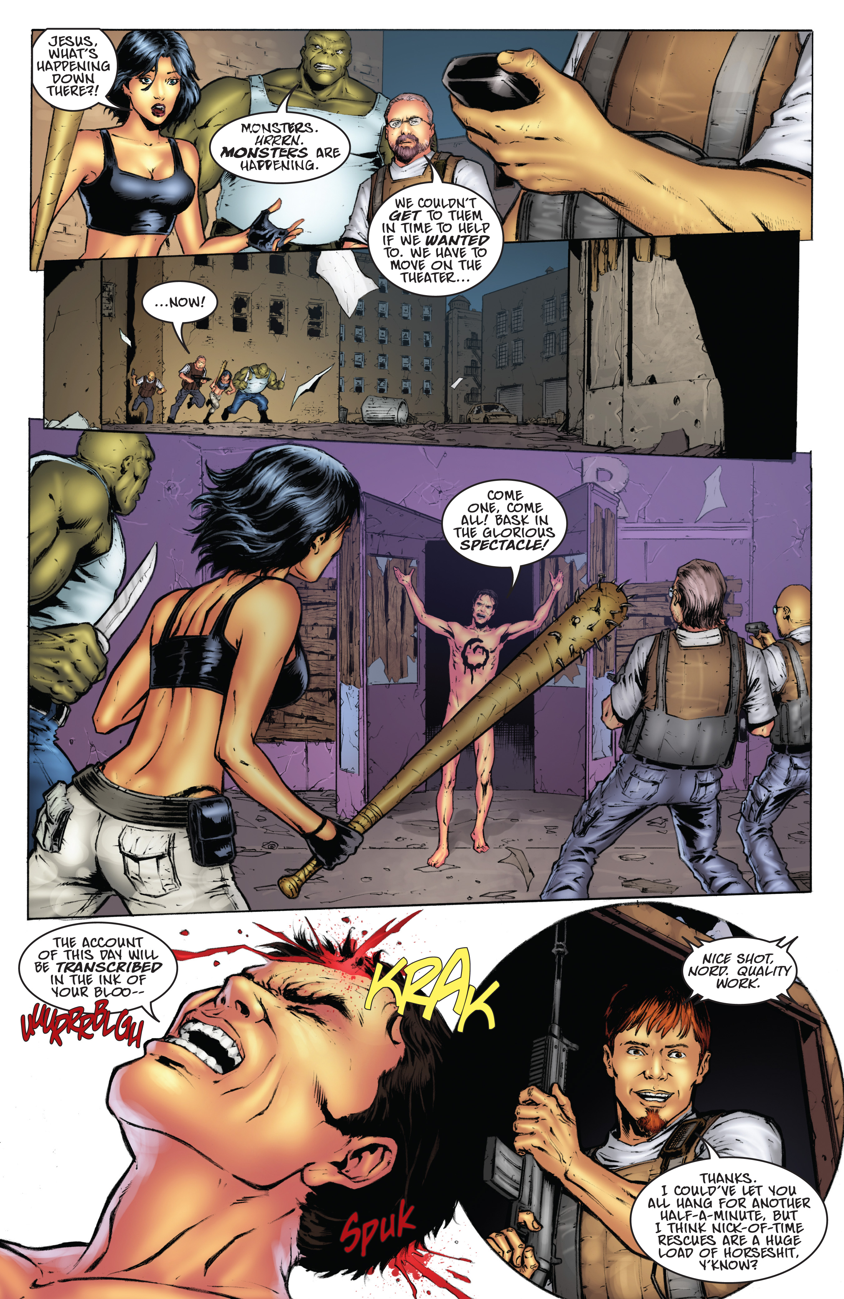 Read online Hack/Slash/Eva Monster's Ball comic -  Issue #3 - 12