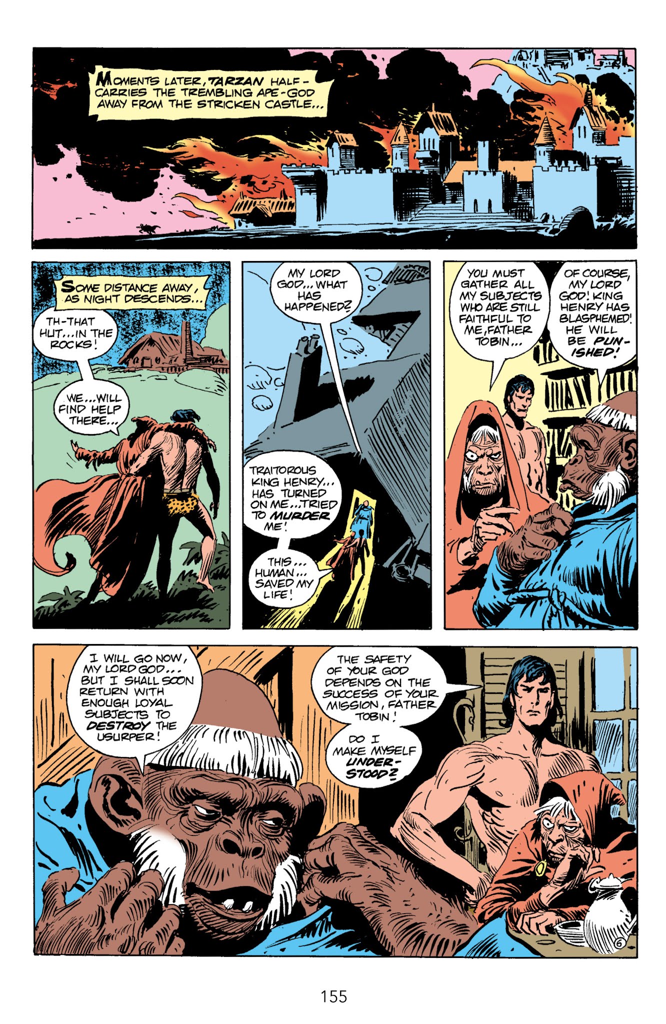 Read online Edgar Rice Burroughs' Tarzan The Joe Kubert Years comic -  Issue # TPB 3 (Part 2) - 46