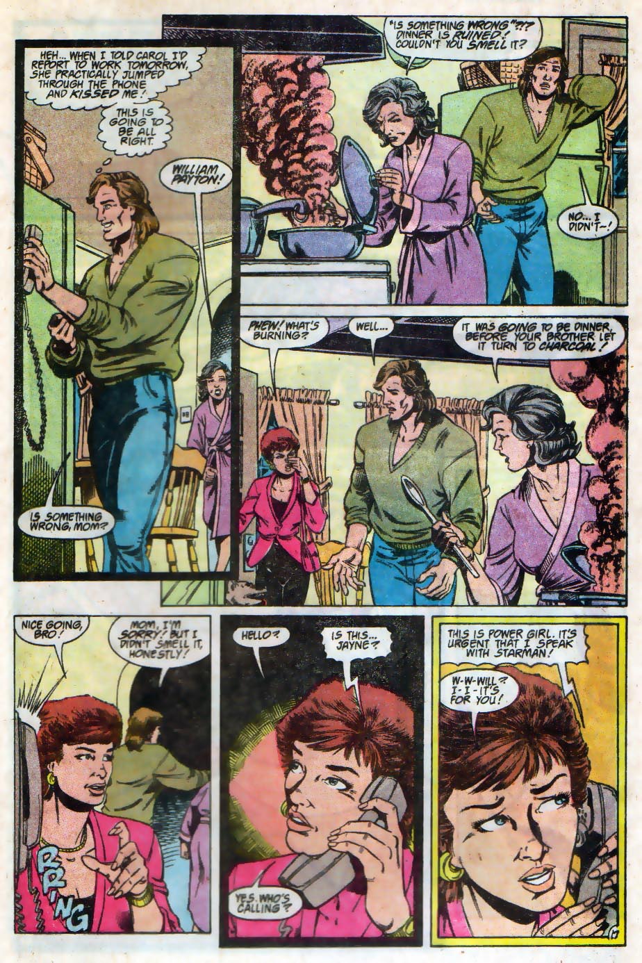 Read online Starman (1988) comic -  Issue #17 - 18