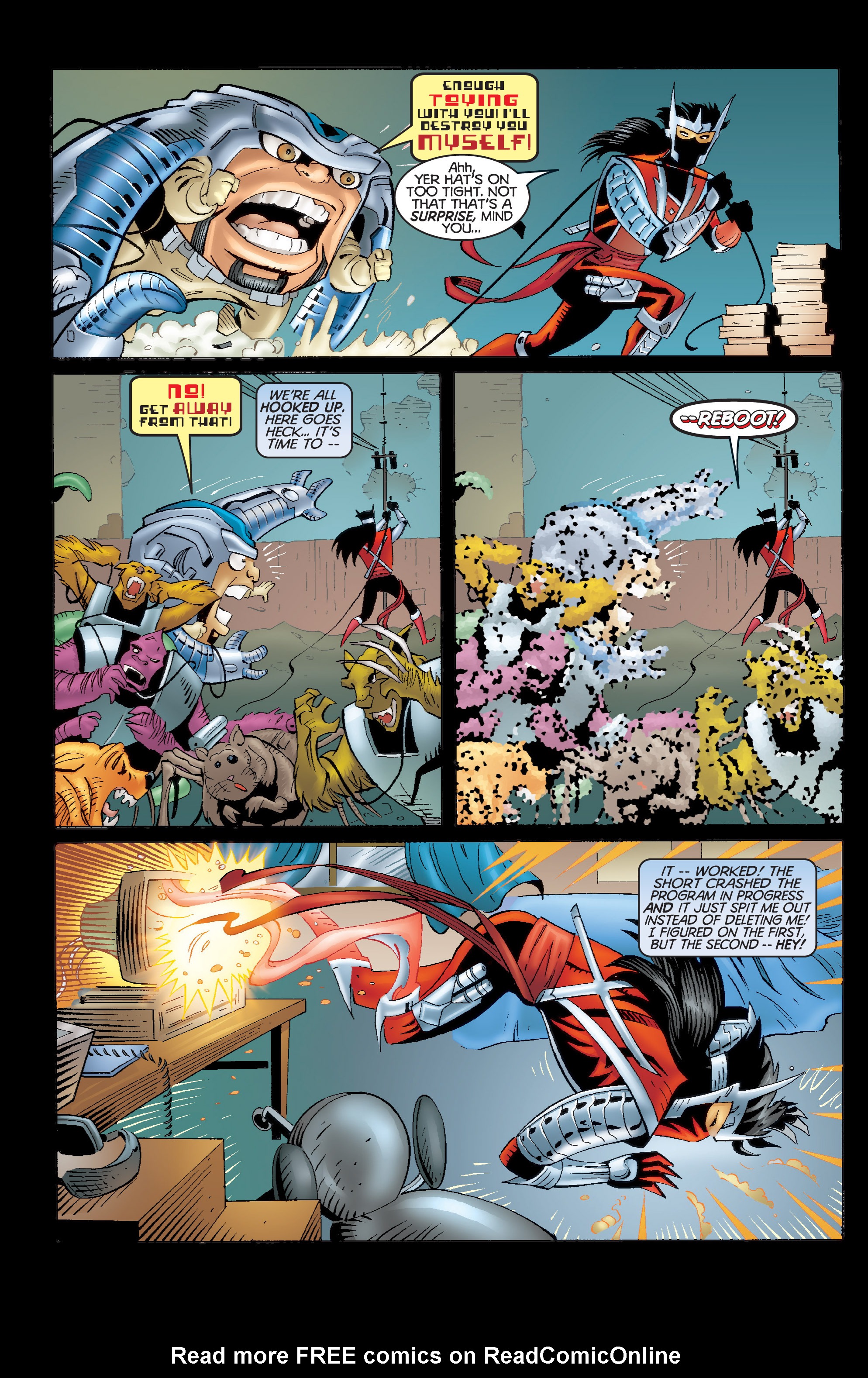 Read online Ninjak (1997) comic -  Issue #9 - 22