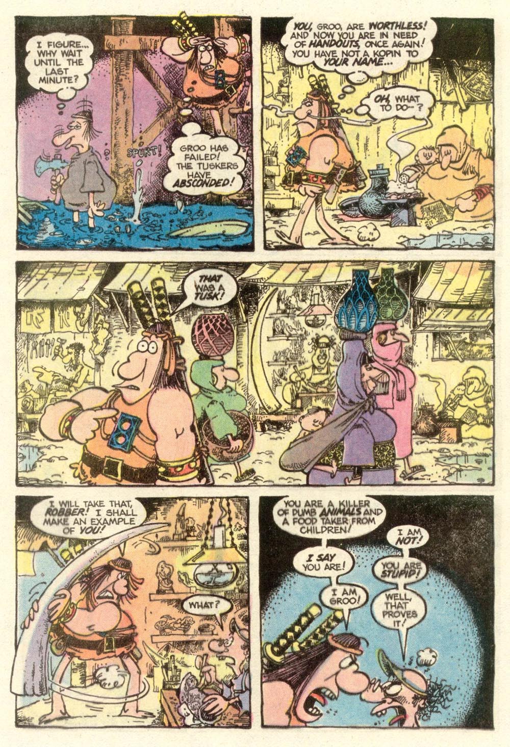 Read online Sergio Aragonés Groo the Wanderer comic -  Issue #7 - 11