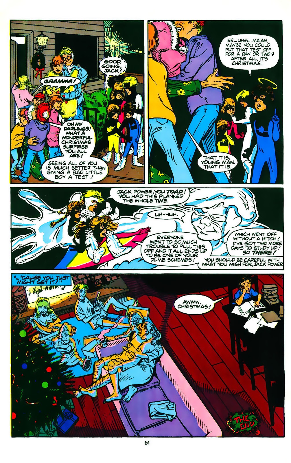 Read online Power Pack Holiday Special comic -  Issue # Full - 63