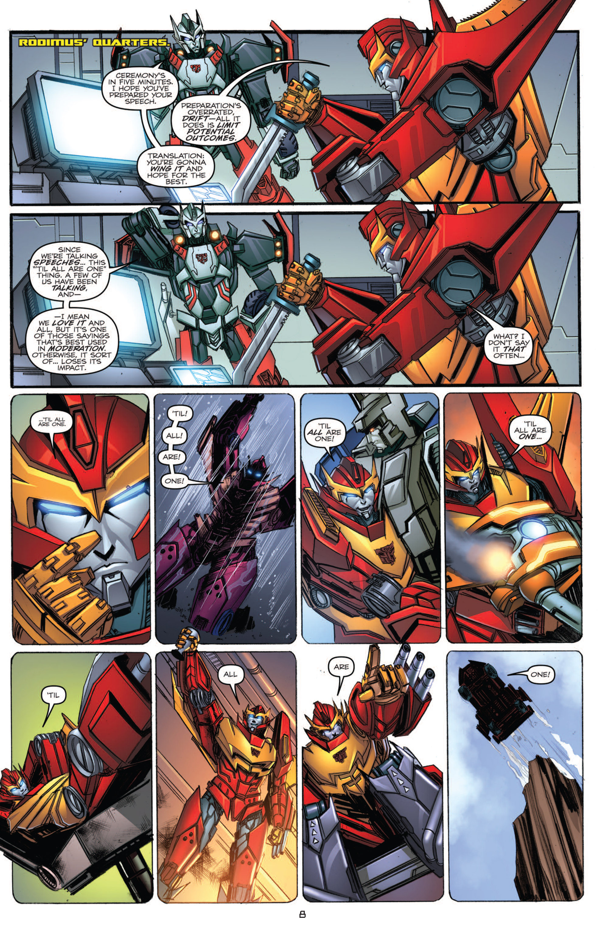 Read online The Transformers: More Than Meets The Eye comic -  Issue # _Annual 1 - 10