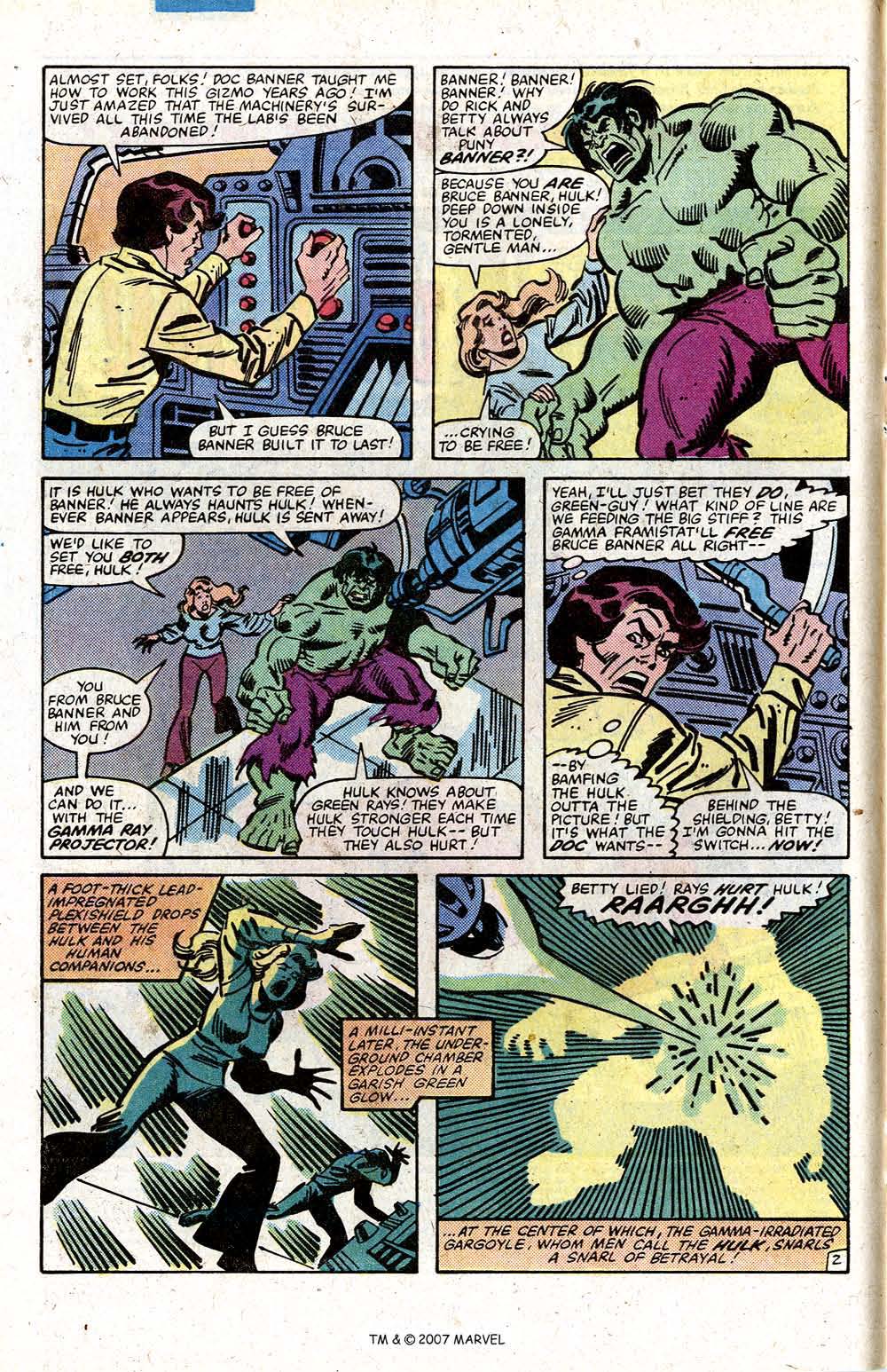 Read online The Incredible Hulk (1968) comic -  Issue #267 - 4