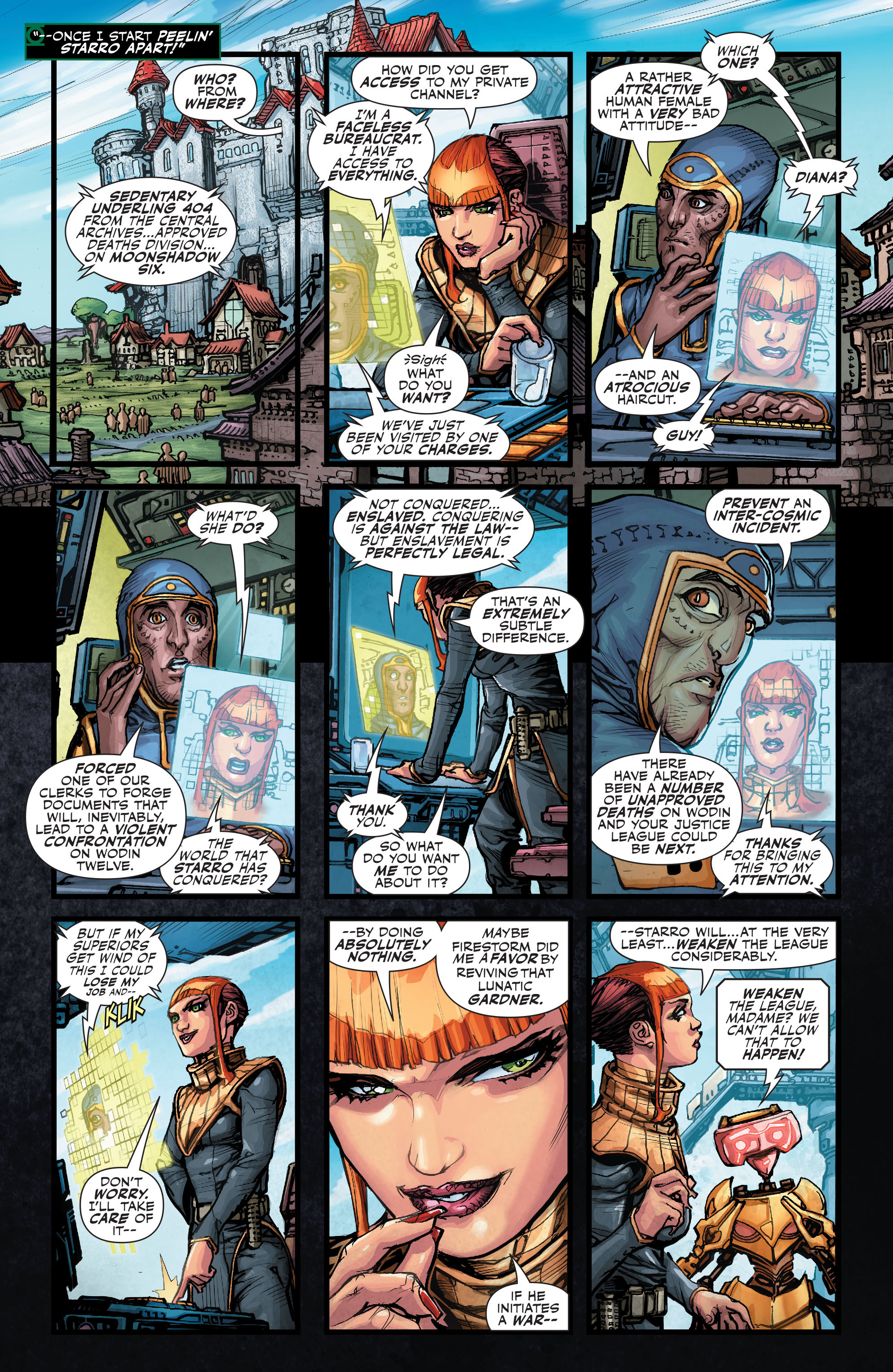 Read online Justice League 3001 comic -  Issue #1 - 16
