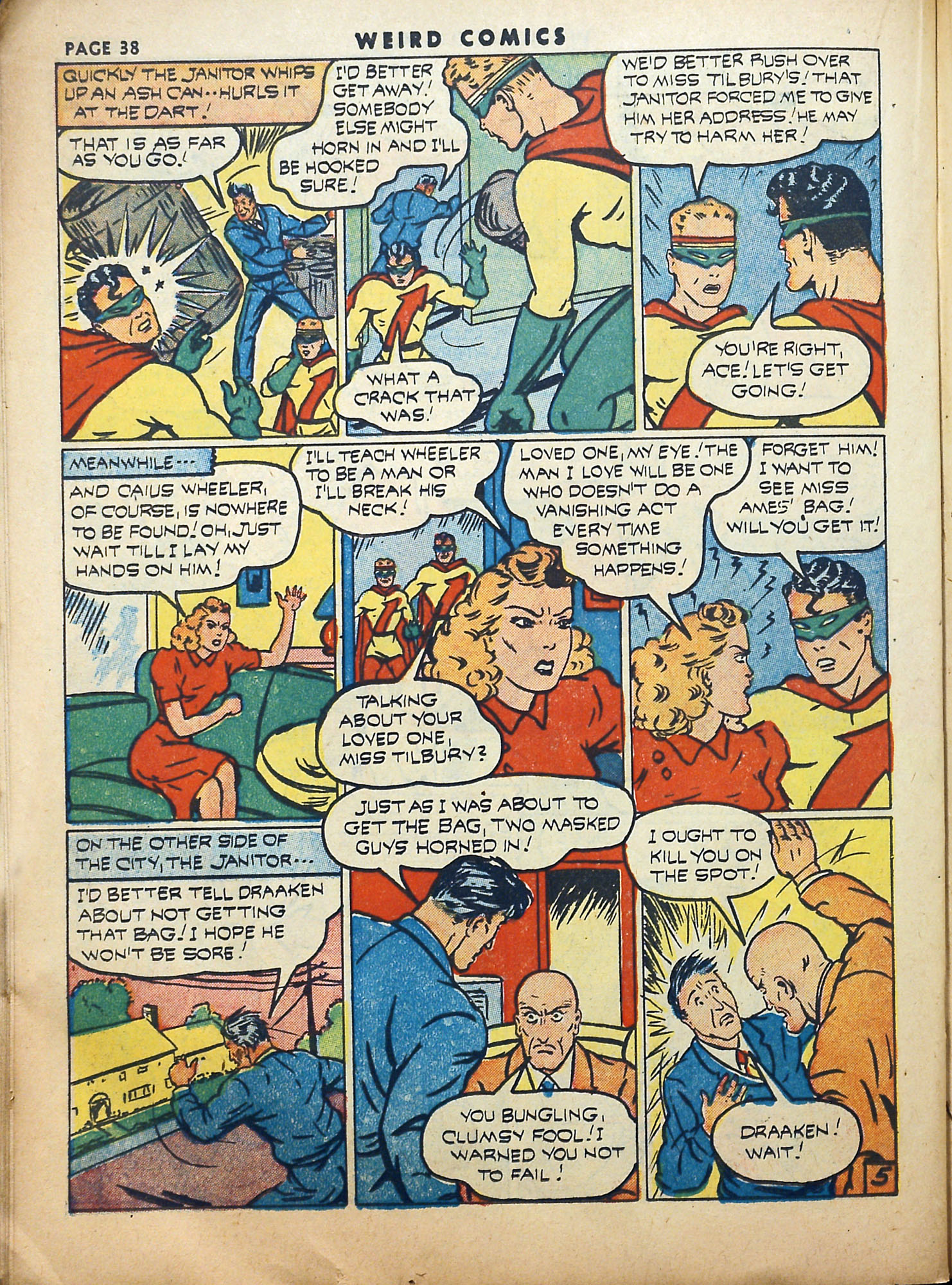 Read online Weird Comics comic -  Issue #20 - 39