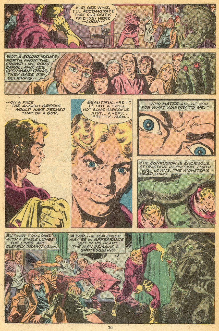 Read online Man-Thing (1974) comic -  Issue #19 - 21
