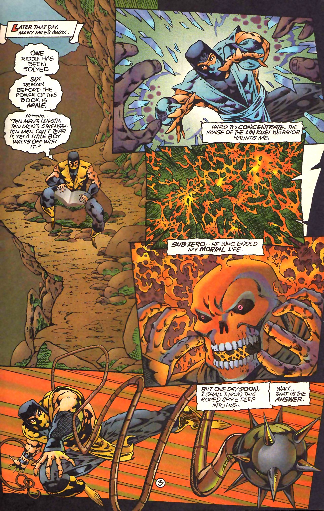 Read online Mortal Kombat (1994) comic -  Issue #5 - 4