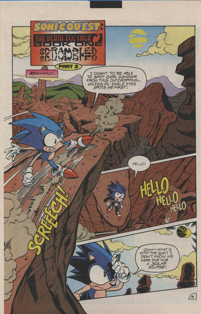 Read online Sonic Quest - The Death Egg Saga comic -  Issue #1 - 24