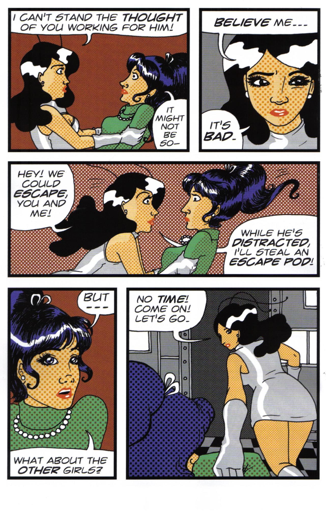 Read online I Was Kidnapped By Lesbian Pirates From Outer Space comic -  Issue #6 - 10