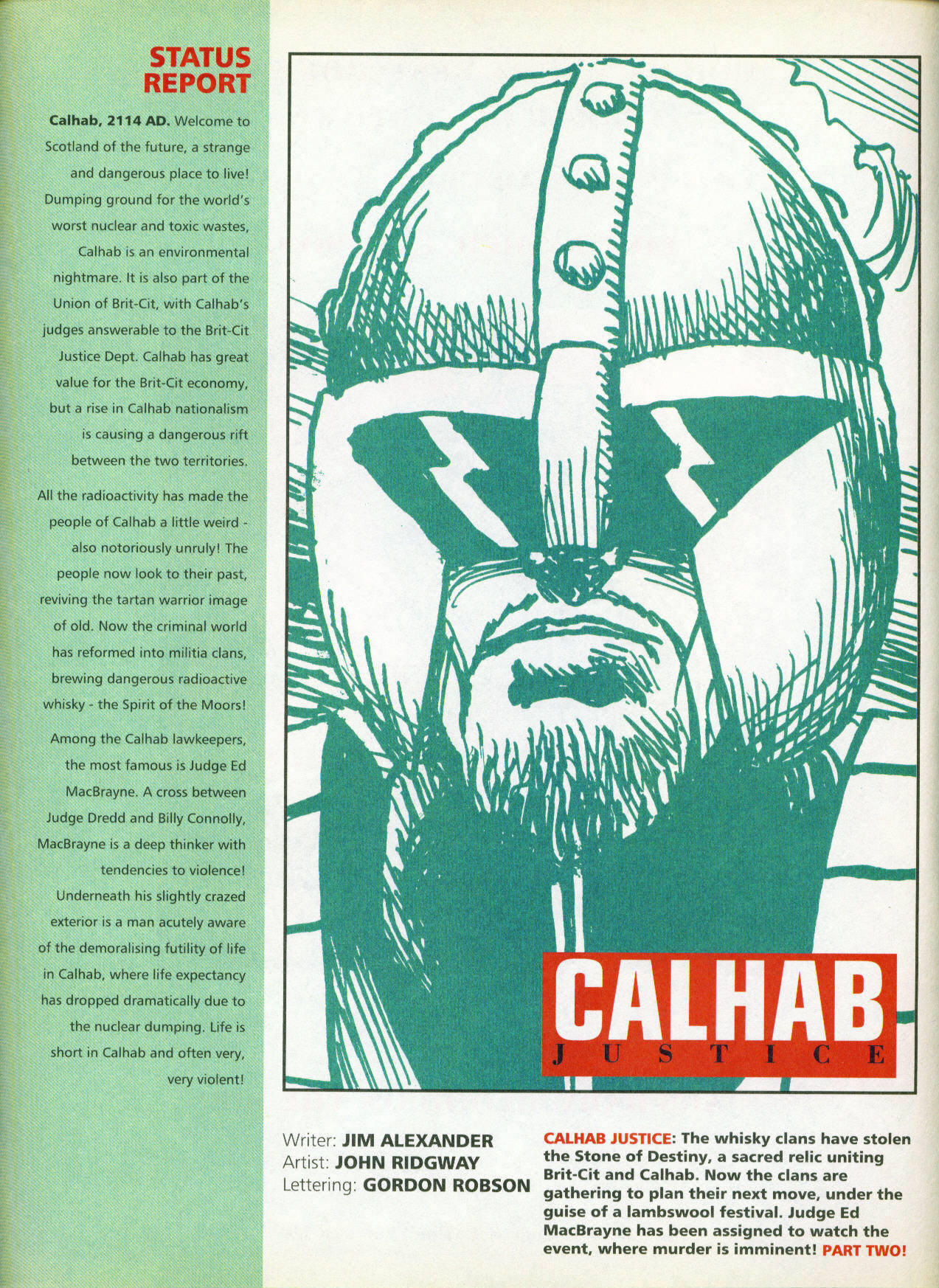 Read online Judge Dredd: The Megazine (vol. 2) comic -  Issue #11 - 14