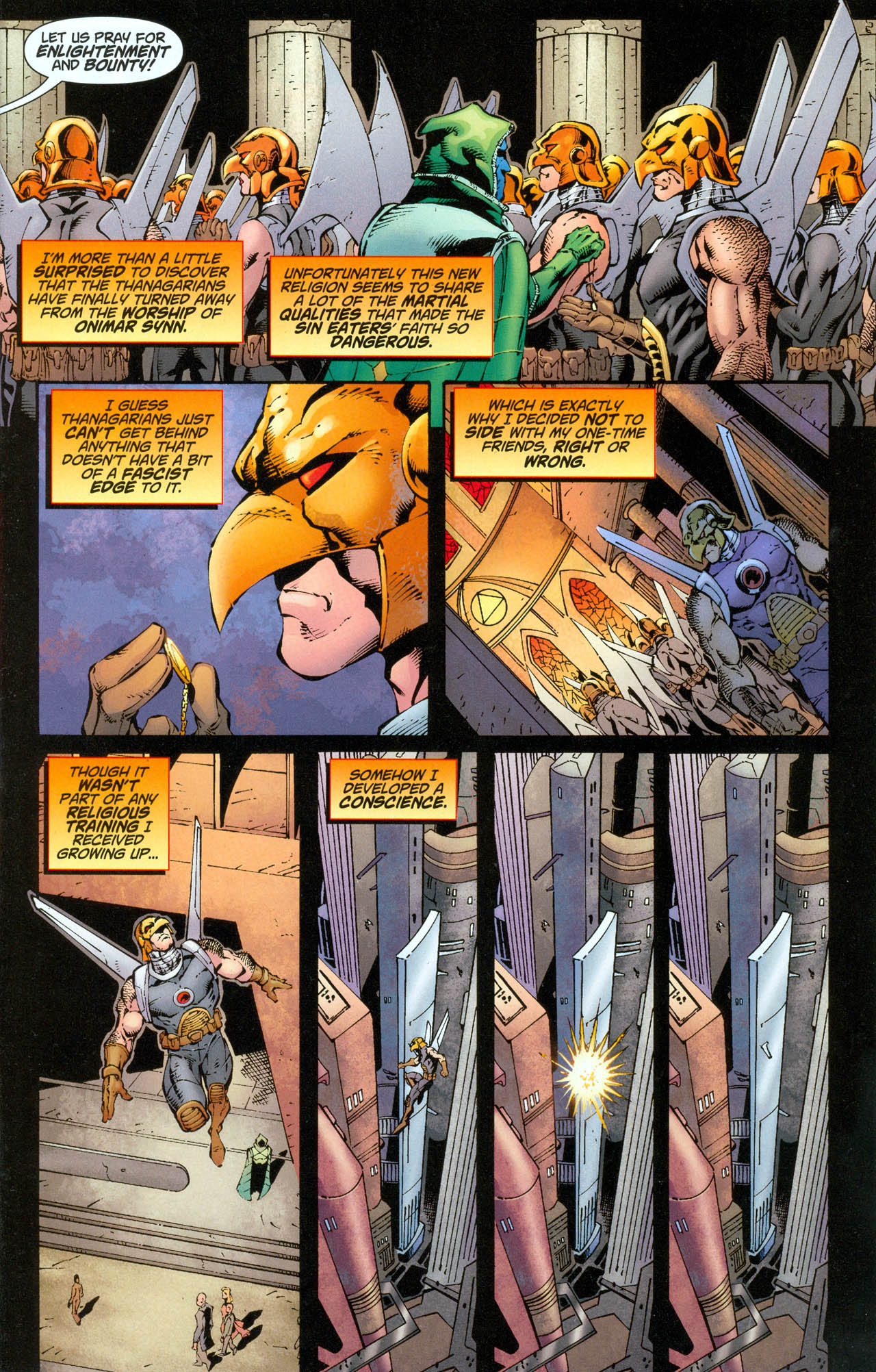 Rann/Thanagar Holy War 1 Page 4