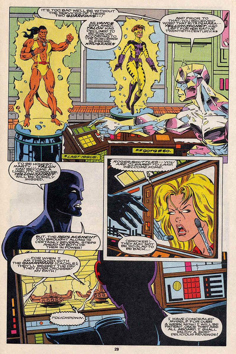 Read online Guardians of the Galaxy (1990) comic -  Issue #62 - 22