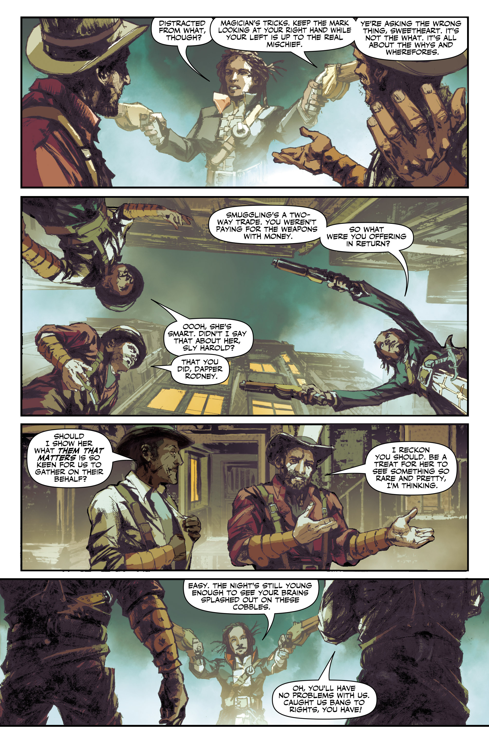 Read online Dishonored comic -  Issue #4 - 6
