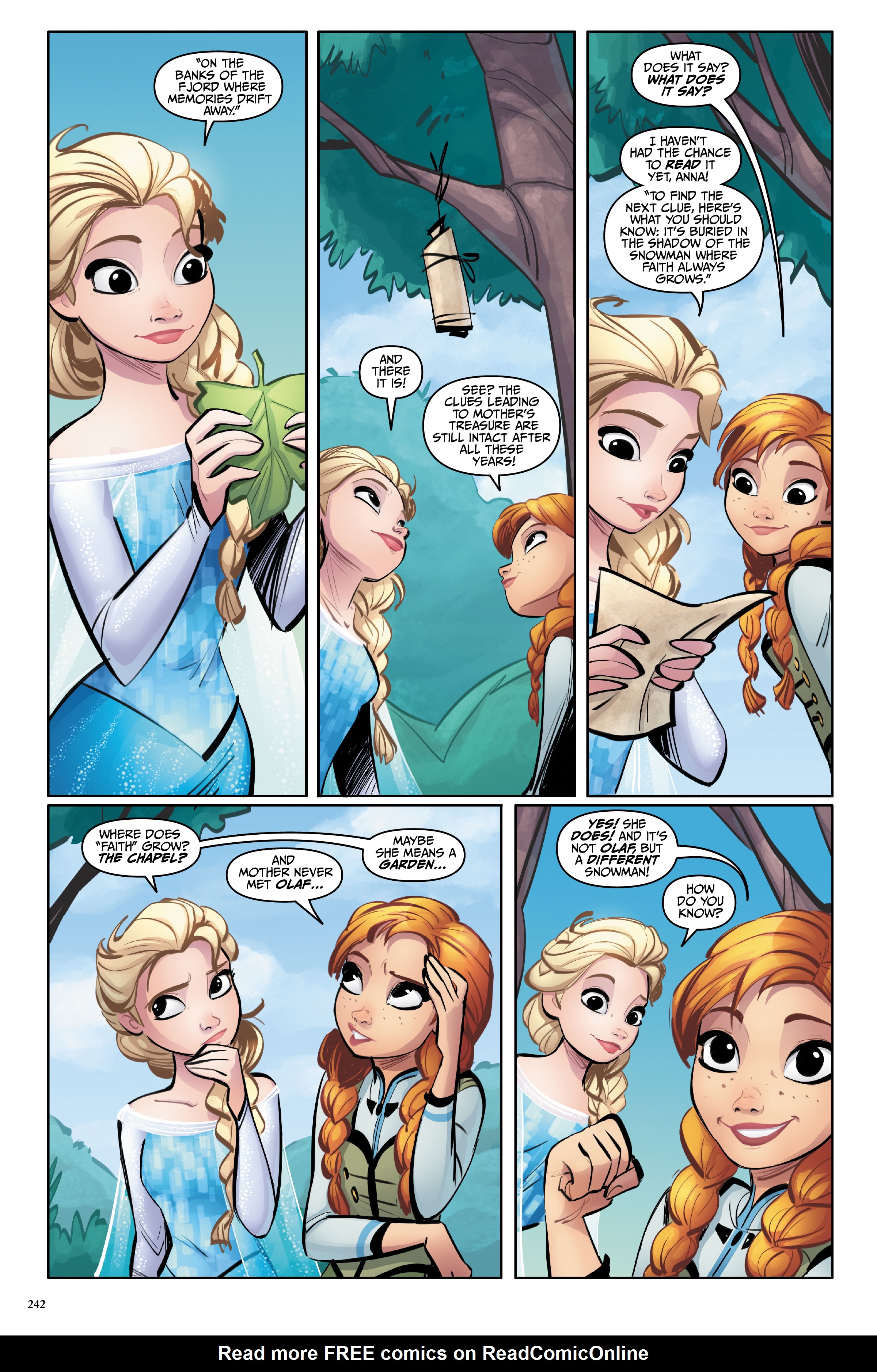 Read online Disney Frozen Library Edition comic -  Issue # TPB (Part 3) - 43