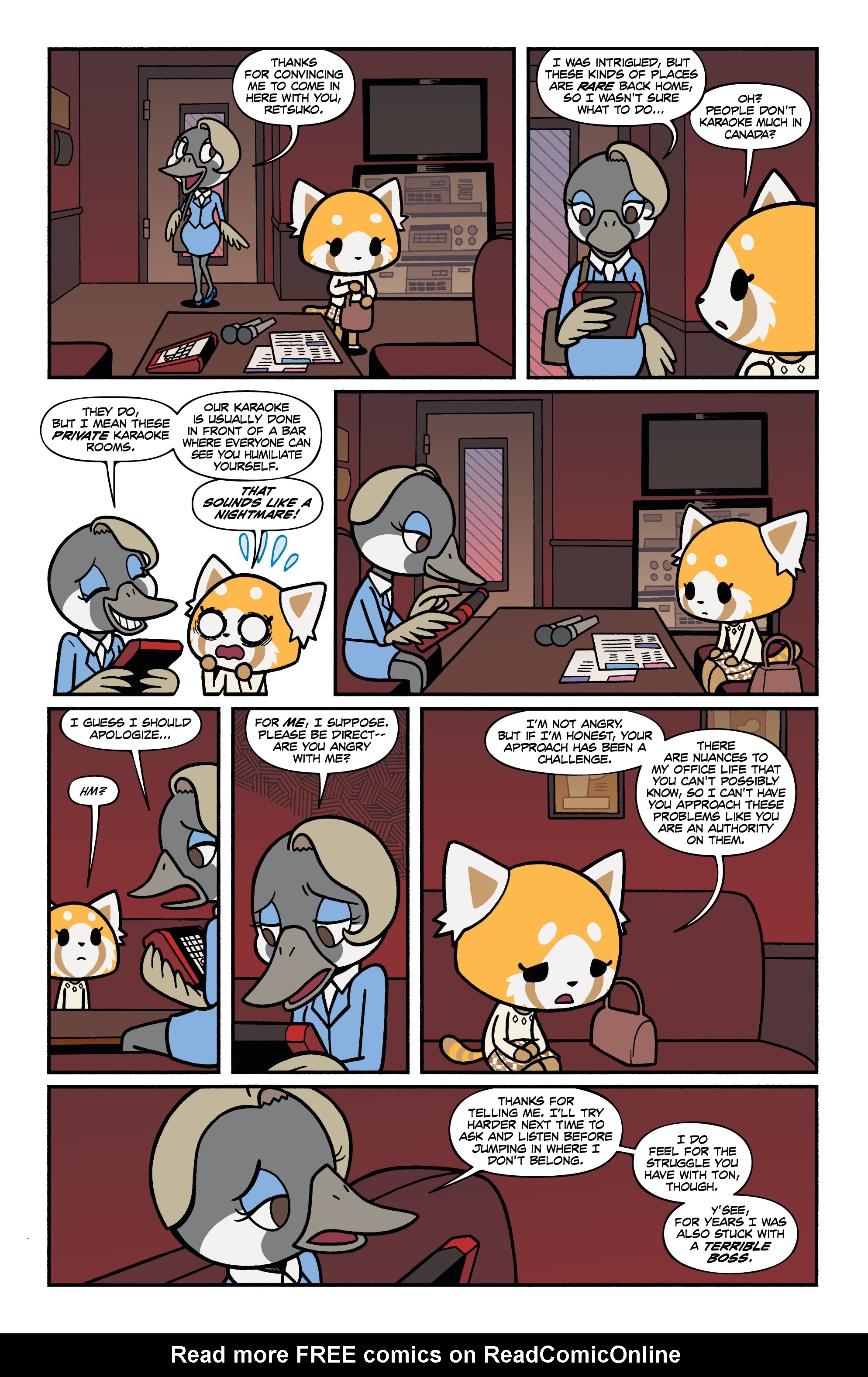 Read online Aggretsuko comic -  Issue #3 - 18