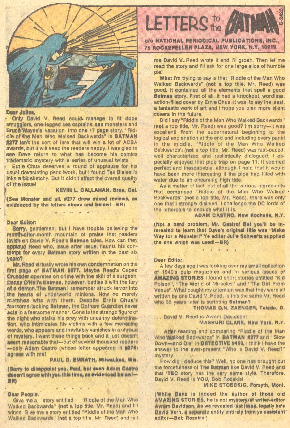 Read online Batman (1940) comic -  Issue #281 - 32