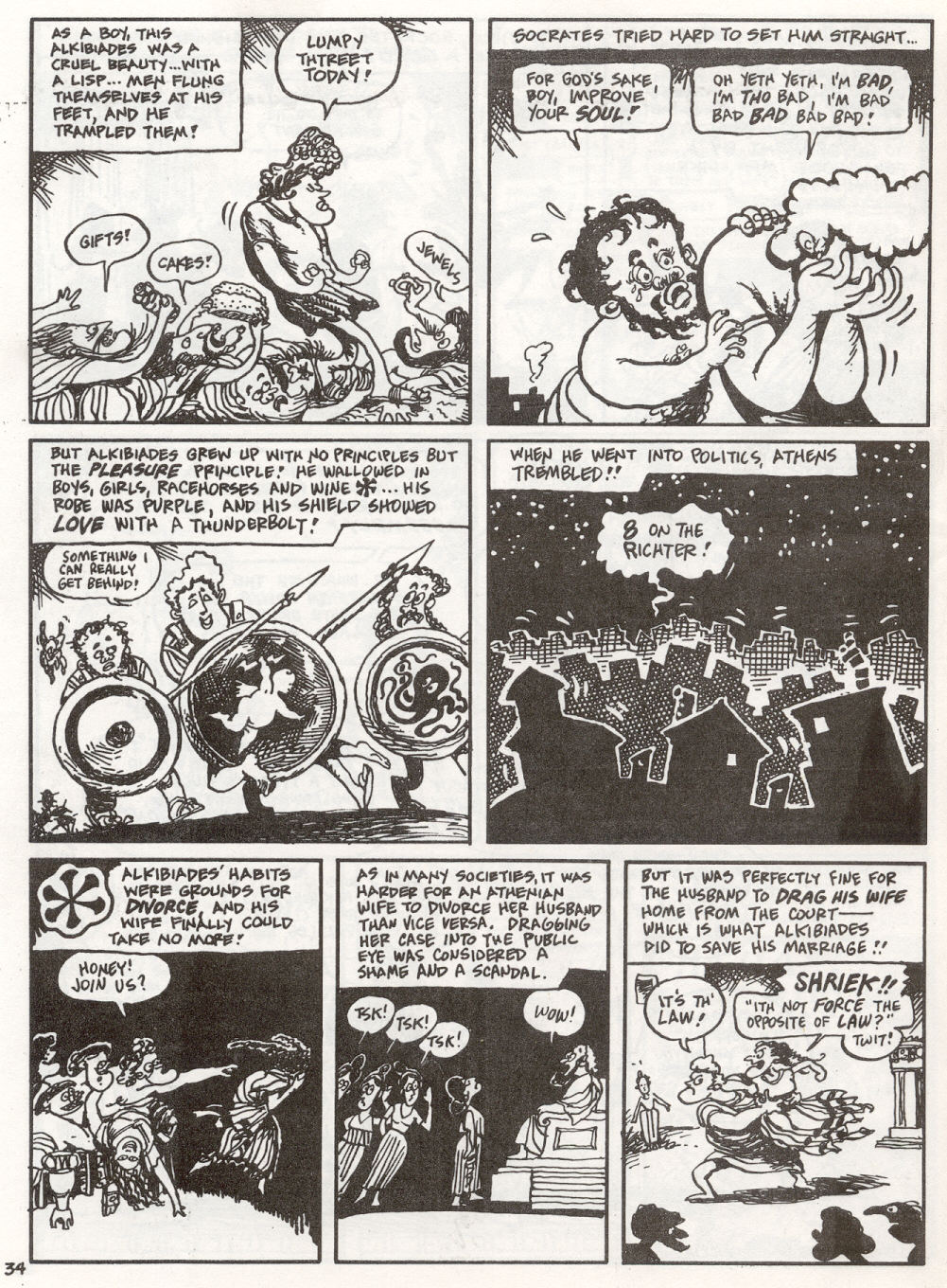 Read online The Cartoon History of the Universe comic -  Issue #7 - 35
