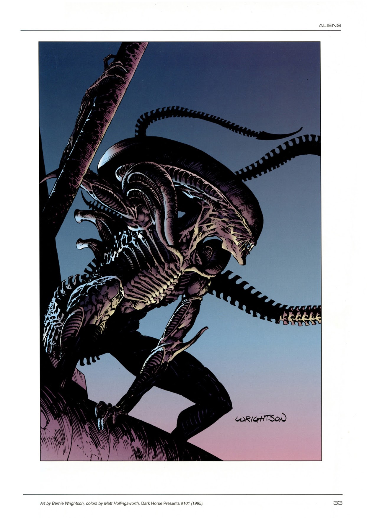 Read online Aliens/Predator: Panel to Panel comic -  Issue # TPB (Part 1) - 32