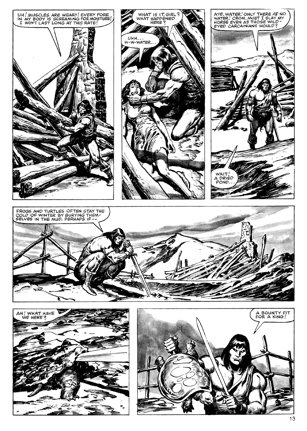 Read online The Savage Sword Of Conan comic -  Issue #72 - 13