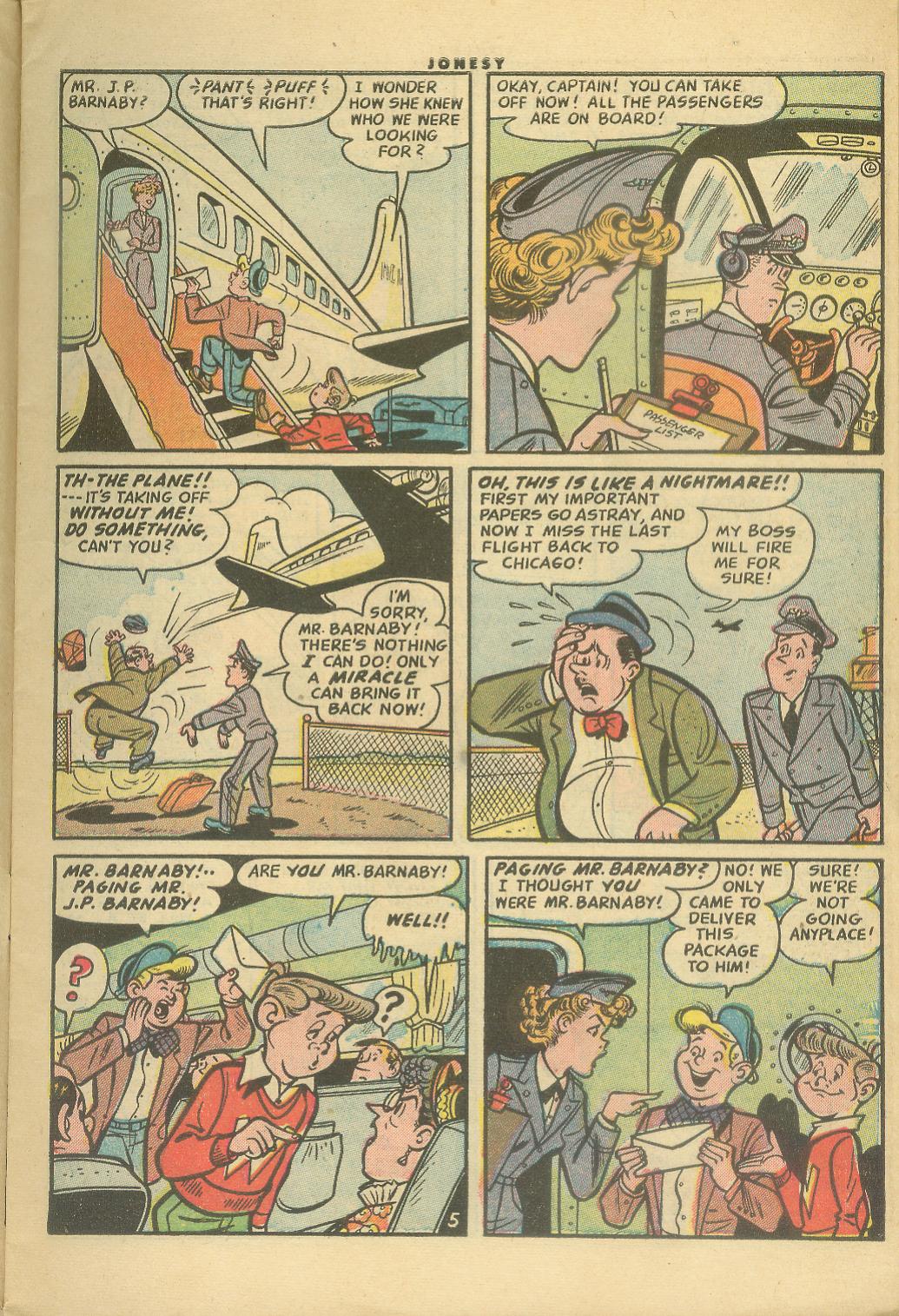Read online Jonesy (1953) comic -  Issue #7 - 7