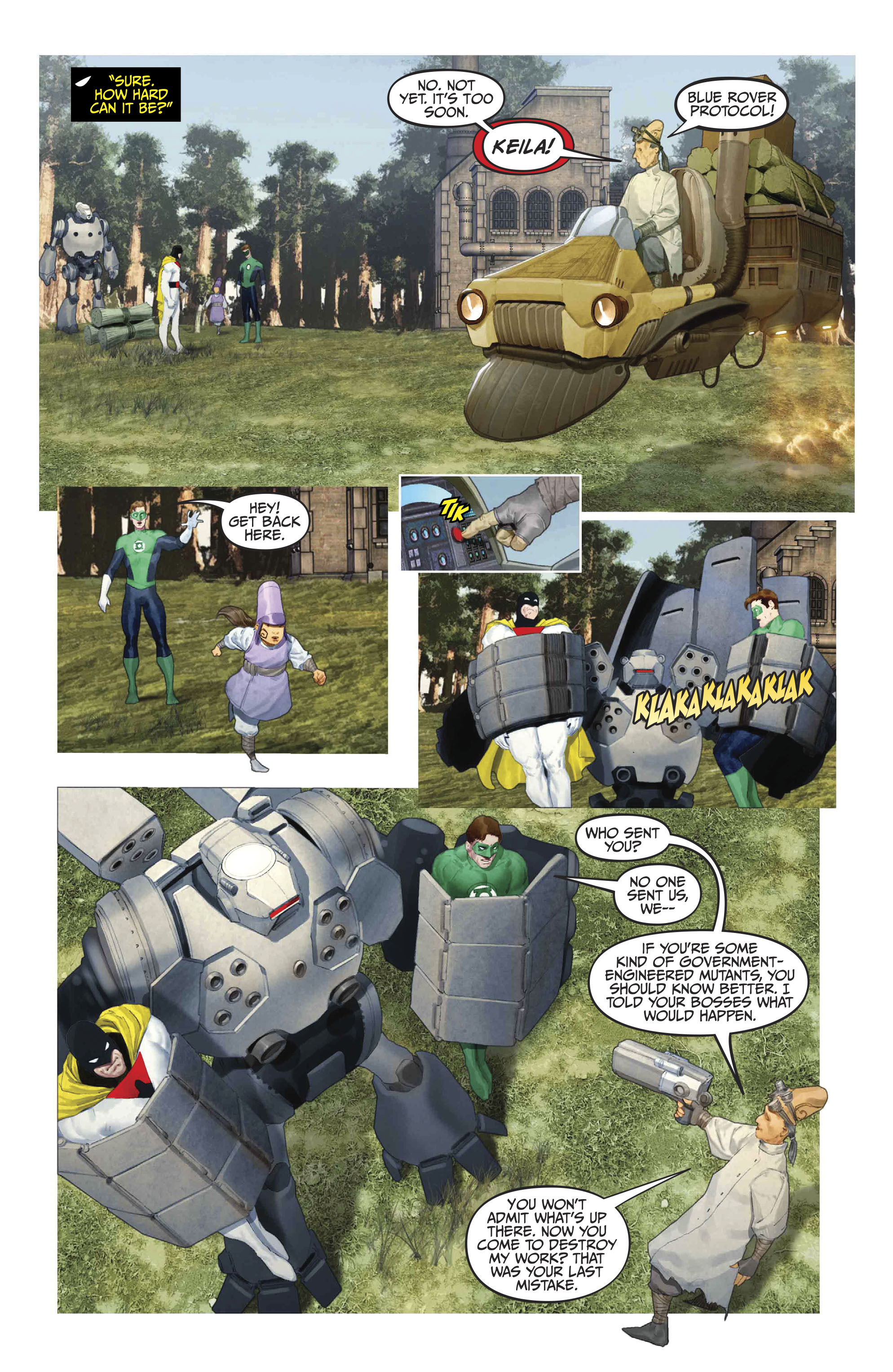 Read online Green Lantern/Space Ghost Special comic -  Issue # Full - 19