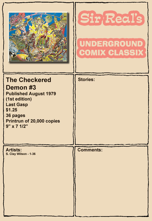 Read online The Checkered Demon comic -  Issue #3 - 1