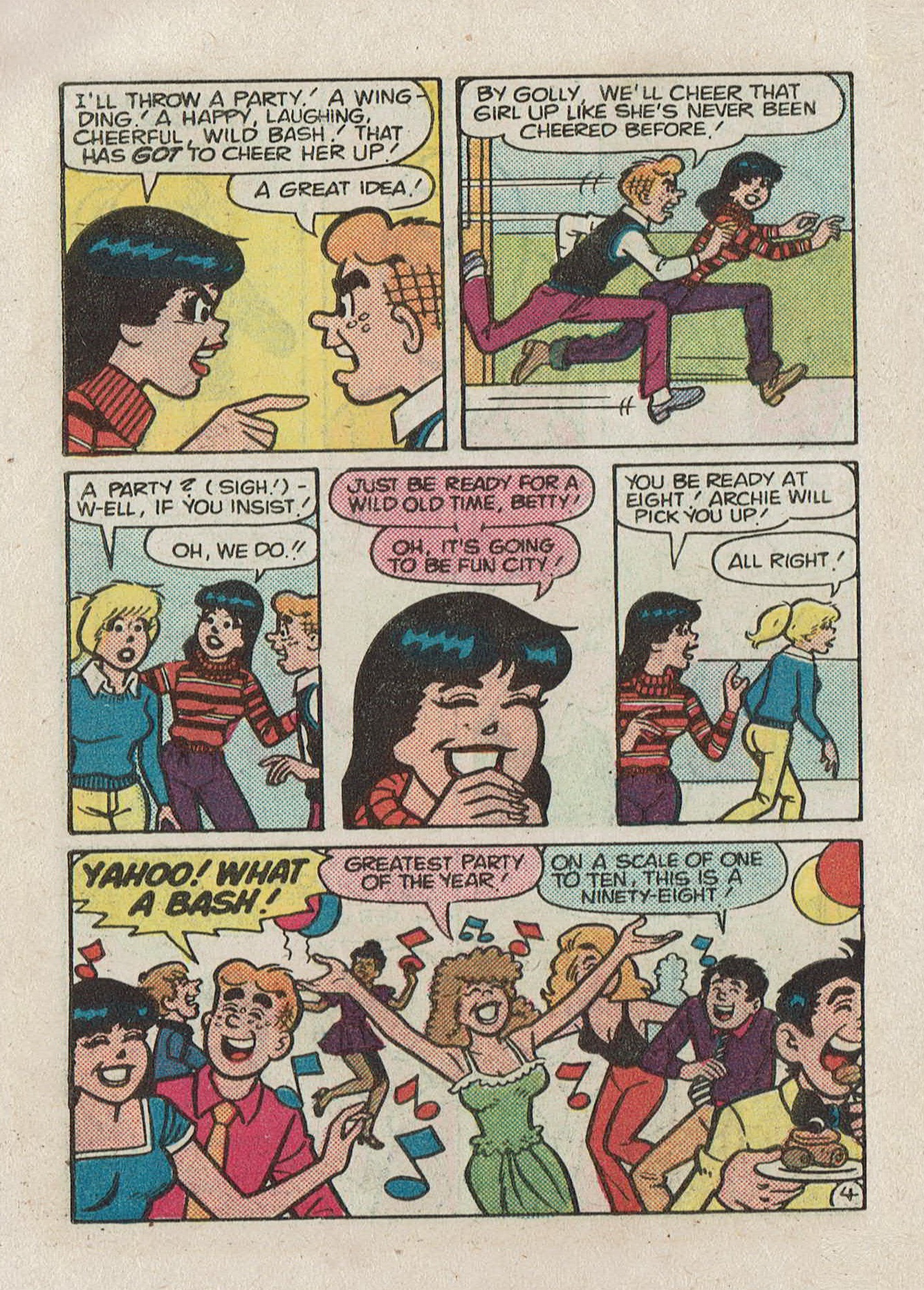 Read online Jughead Jones Comics Digest comic -  Issue #54 - 62
