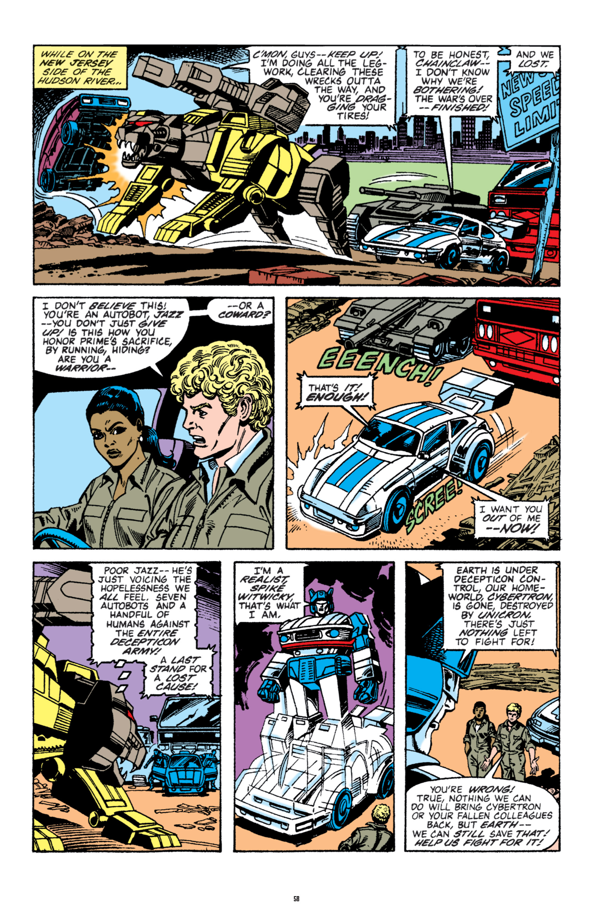 Read online The Transformers Classics comic -  Issue # TPB 6 - 58