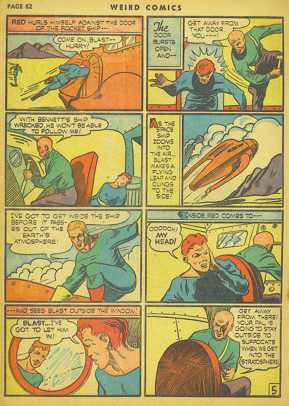 Read online Weird Comics comic -  Issue #11 - 62