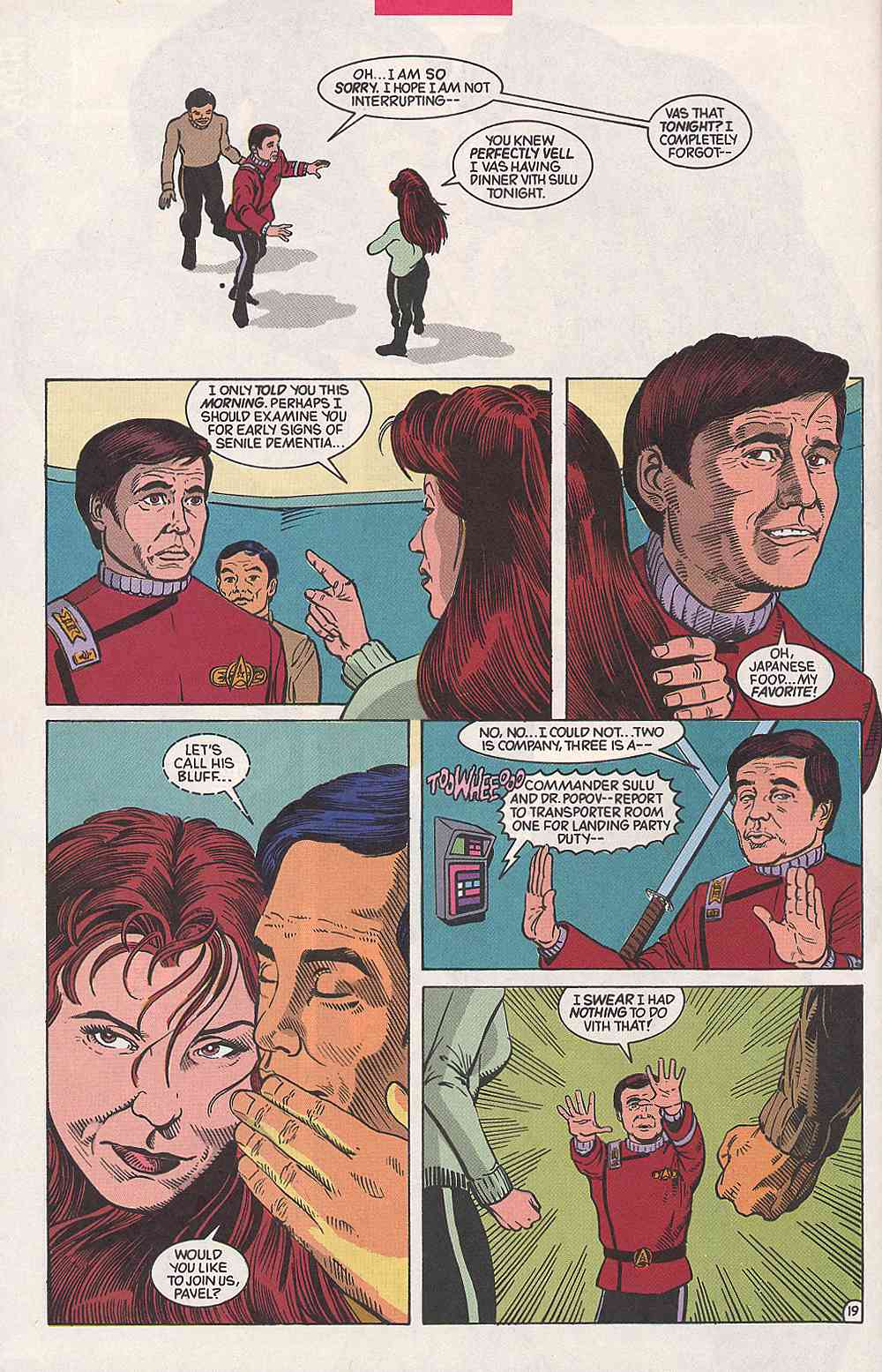 Read online Star Trek (1989) comic -  Issue #27 - 19
