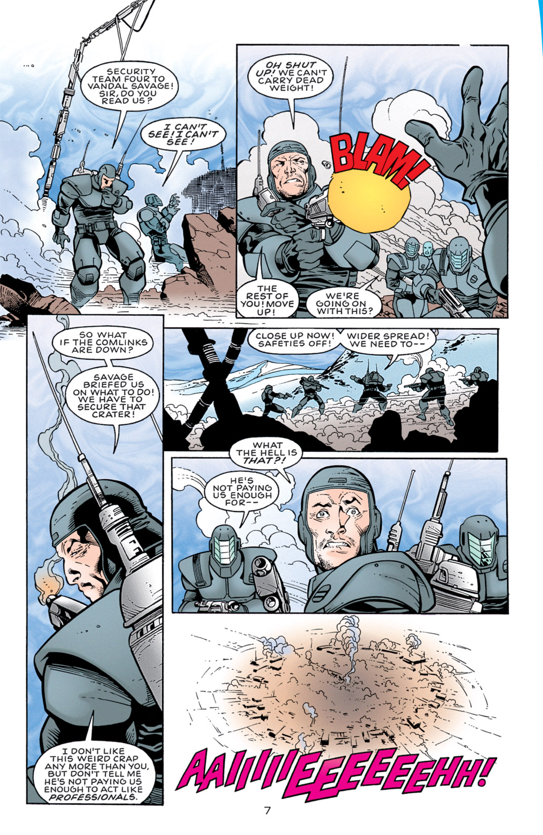 Read online Resurrection Man (1997) comic -  Issue #26 - 7