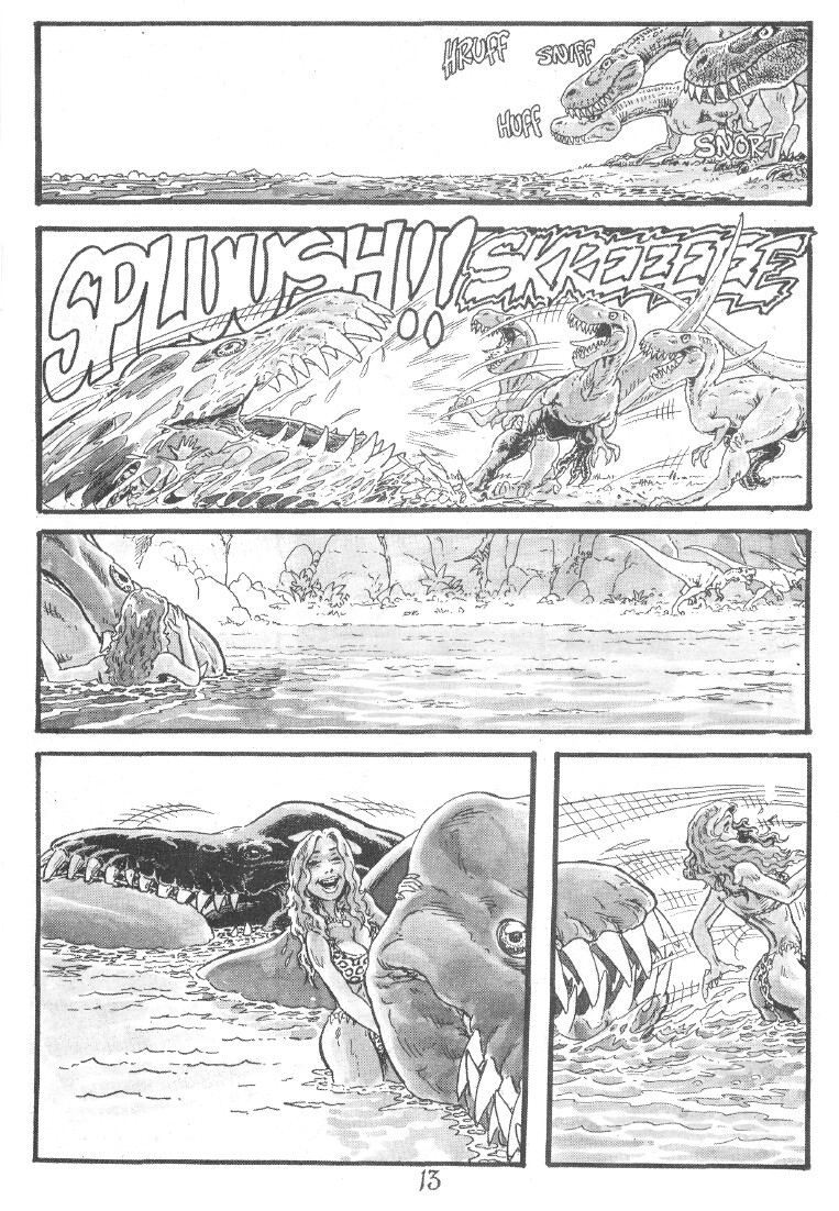 Read online Cavewoman: Rain comic -  Issue #3 - 17