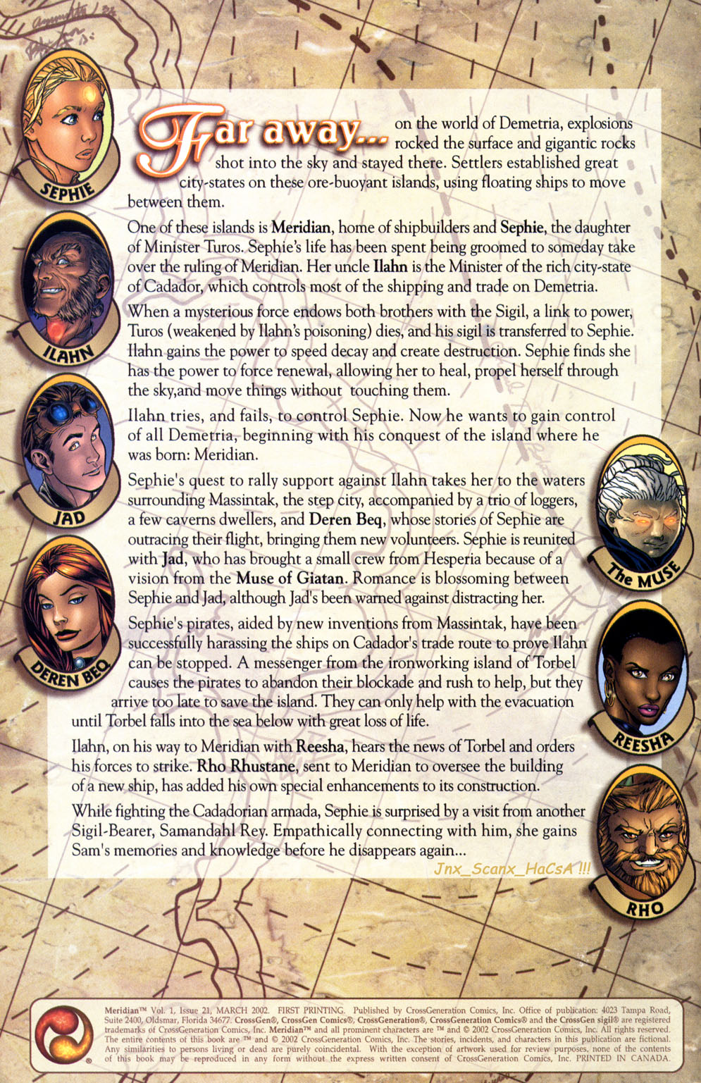 Read online Meridian comic -  Issue #21 - 2