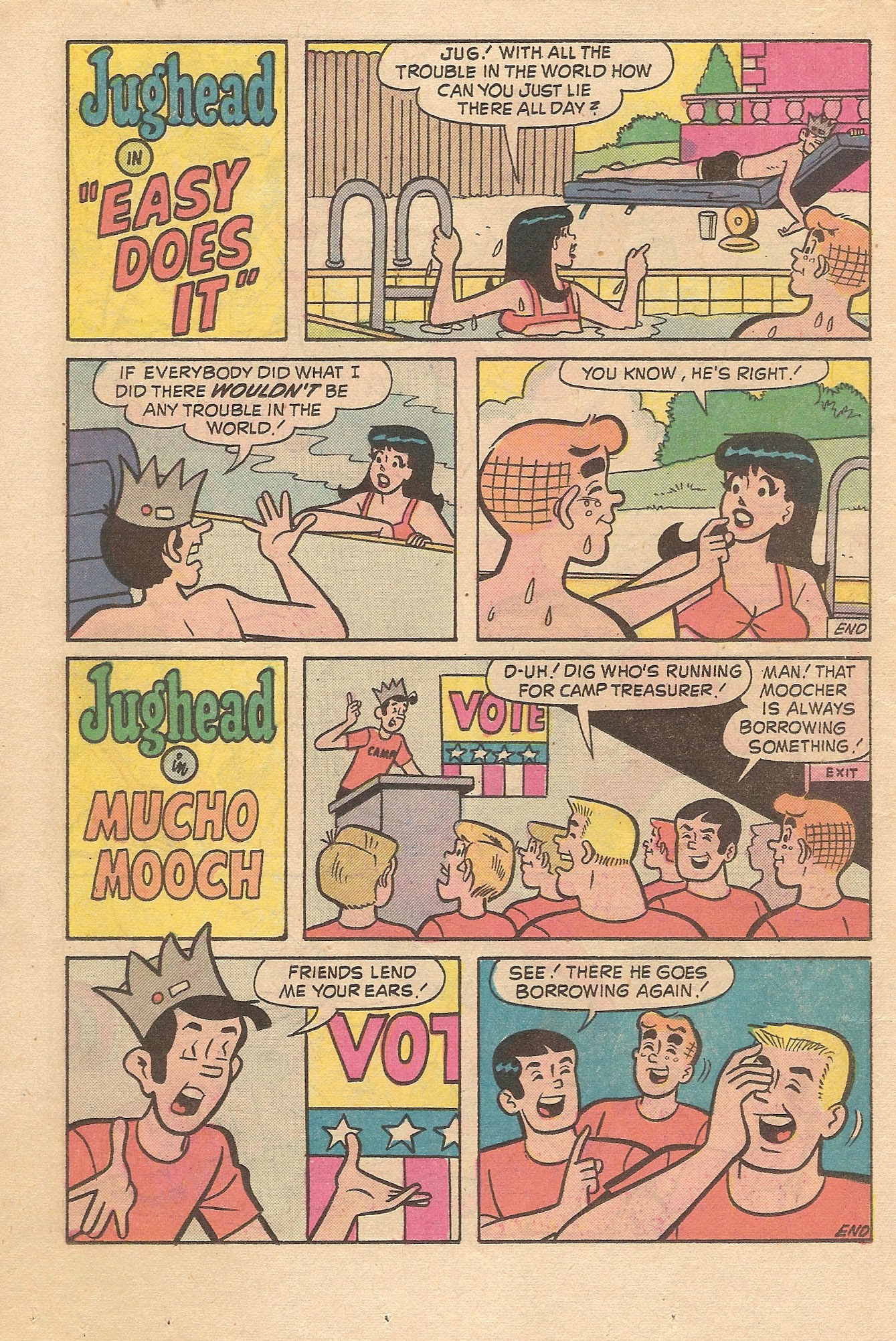 Read online Jughead's Jokes comic -  Issue #41 - 14