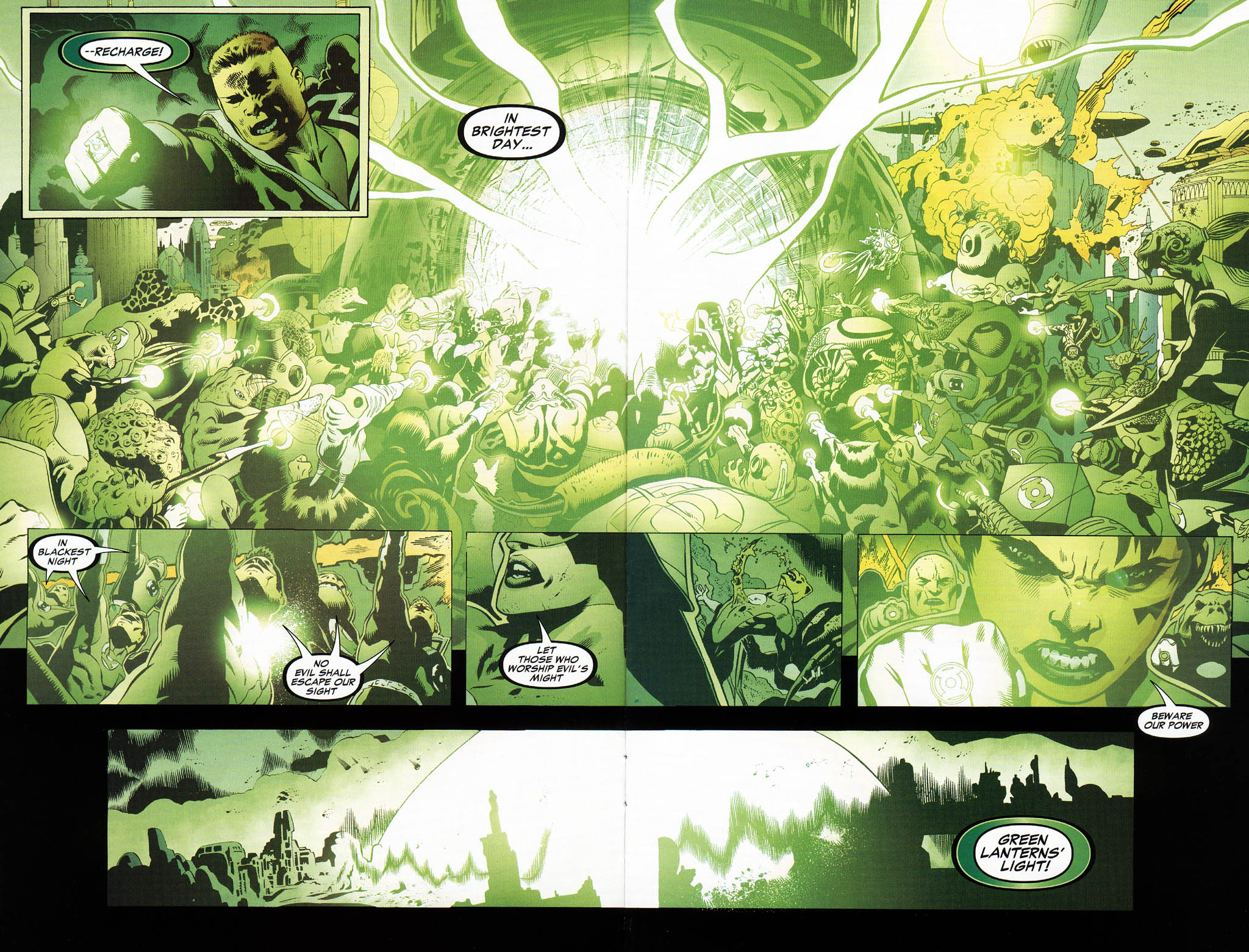 Read online Green Lantern Corps: Recharge comic -  Issue #5 - 9