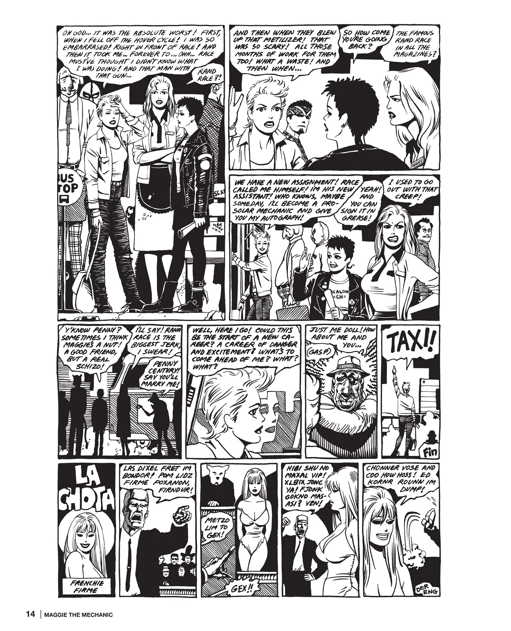 Read online Maggie the Mechanic: The Love & Rockets Library - Locas comic -  Issue # TPB (Part 1) - 14